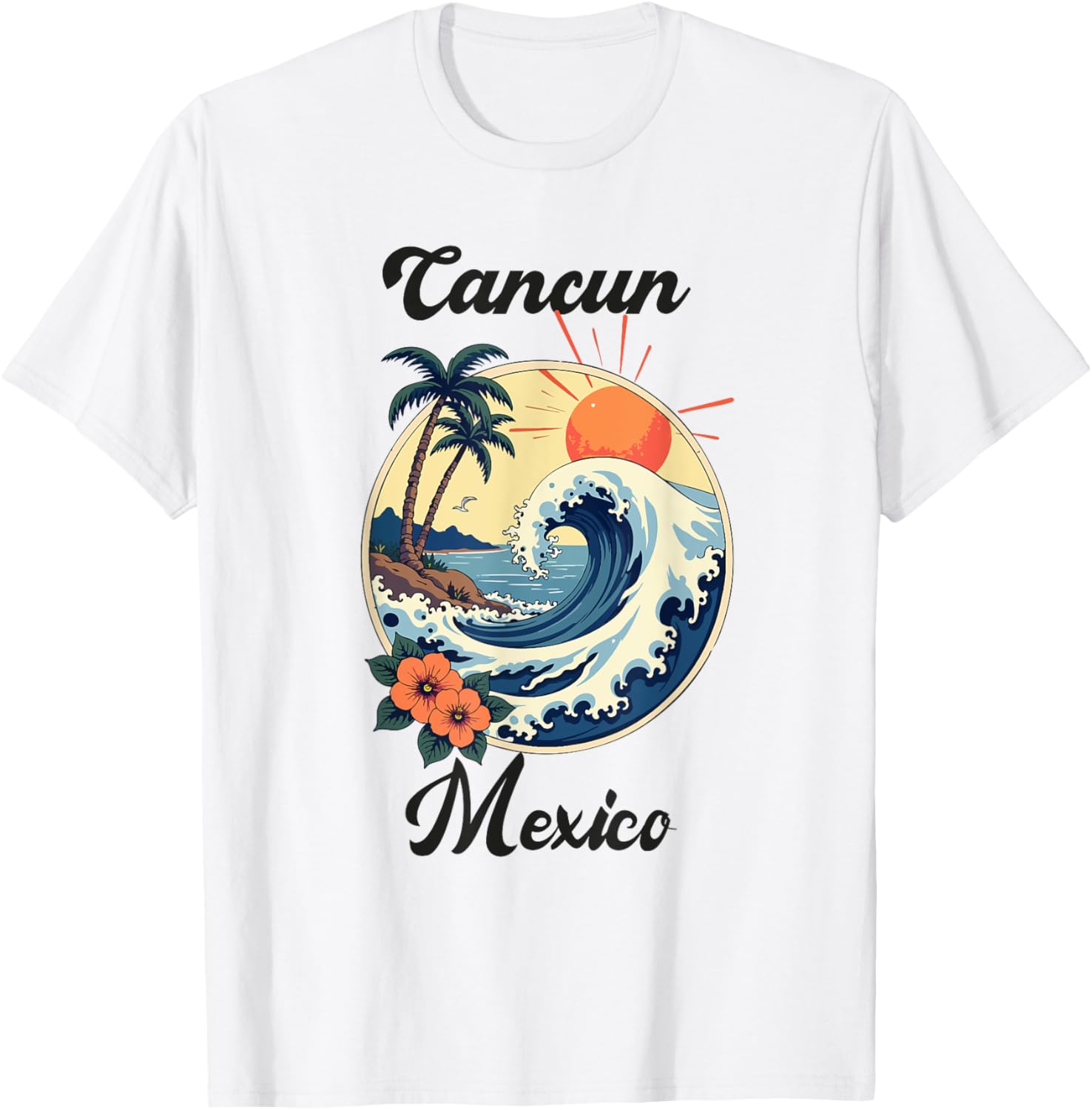 Cancun Mexico Family Matching T-Shirts for Vacation Fun and Memories - 1
