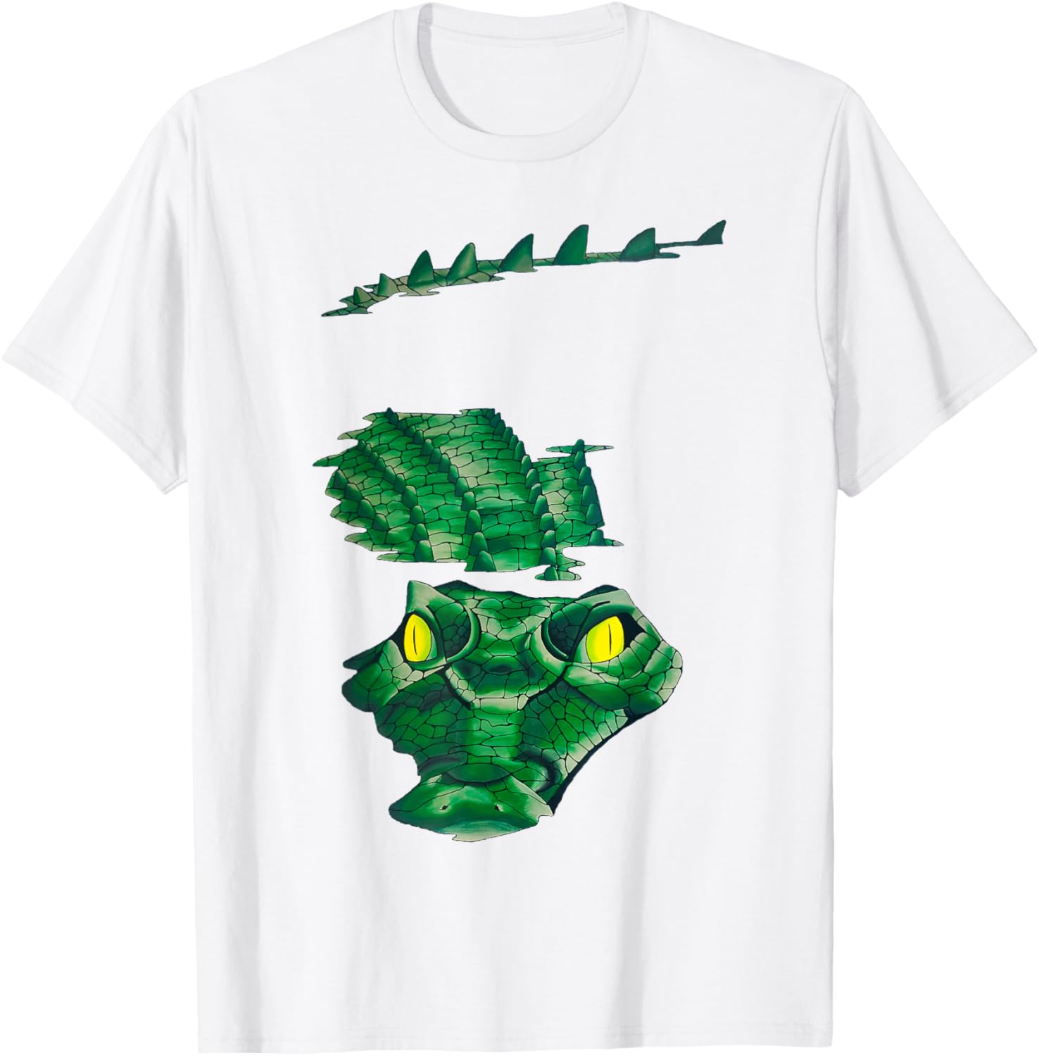 Vintage Crocodile Jurassic Art T-Shirt for Reptile Lovers and Collectors - 20