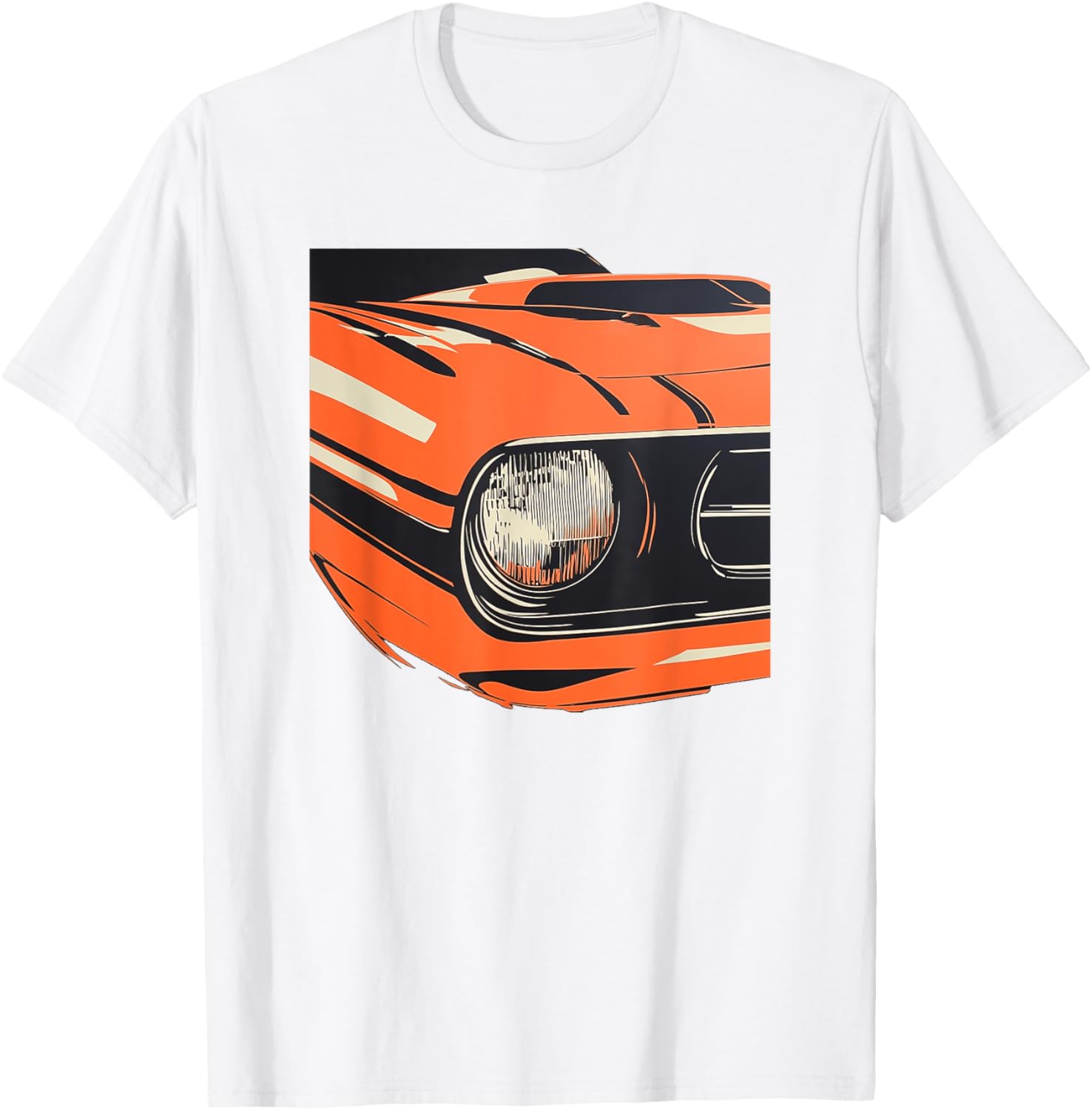 1970 Hemi Muscle Car Cuda T-Shirt for Classic Car Enthusiasts - 9