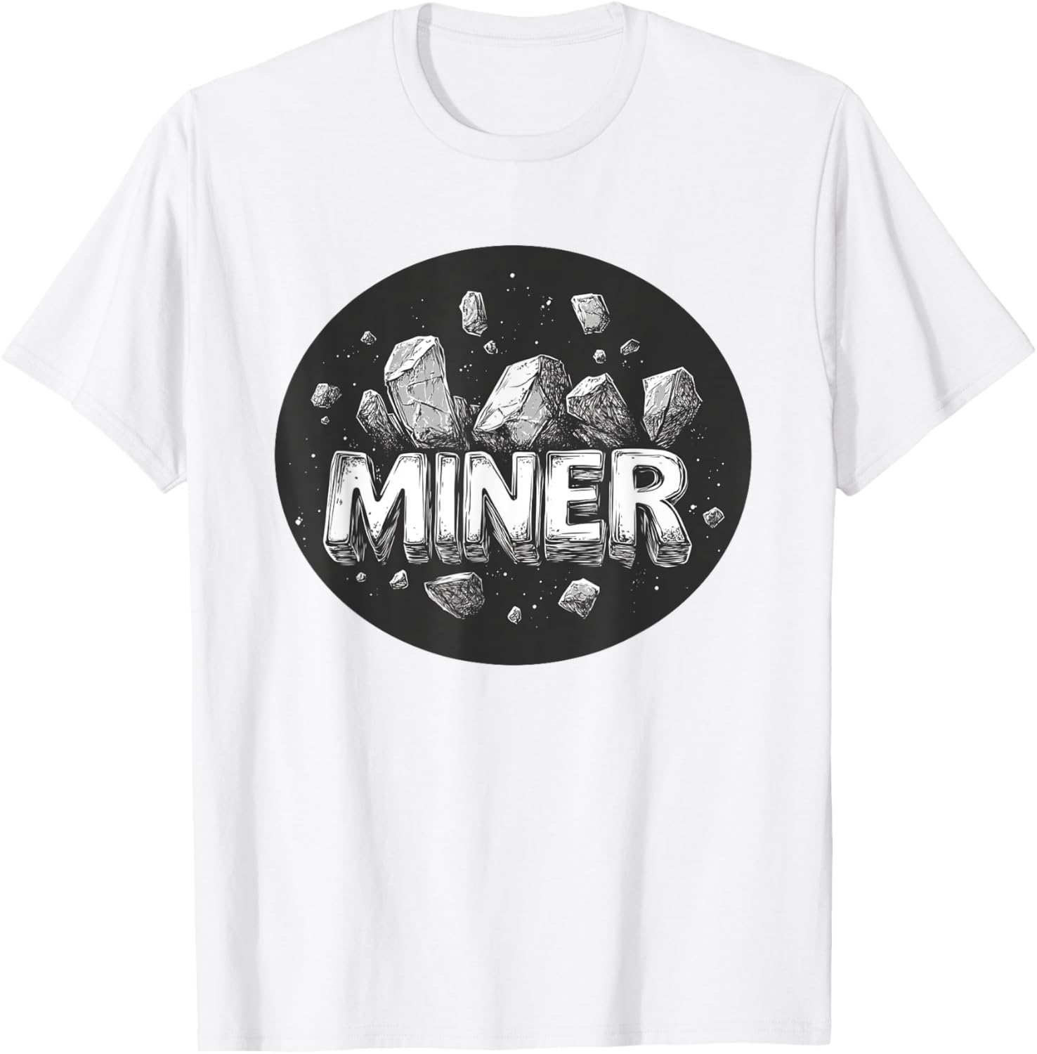 Awesome Miner Speech Costume T-Shirt for Mining Enthusiasts - 8