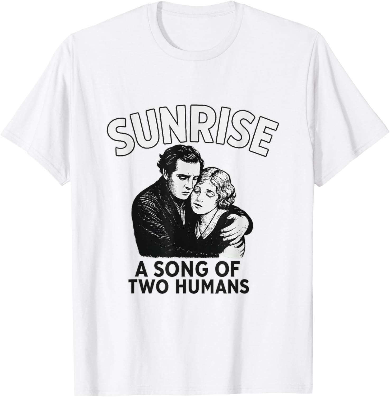Sunrise Silent Film T-Shirt Romantic Drama Inspired Clothing for Fans - 9