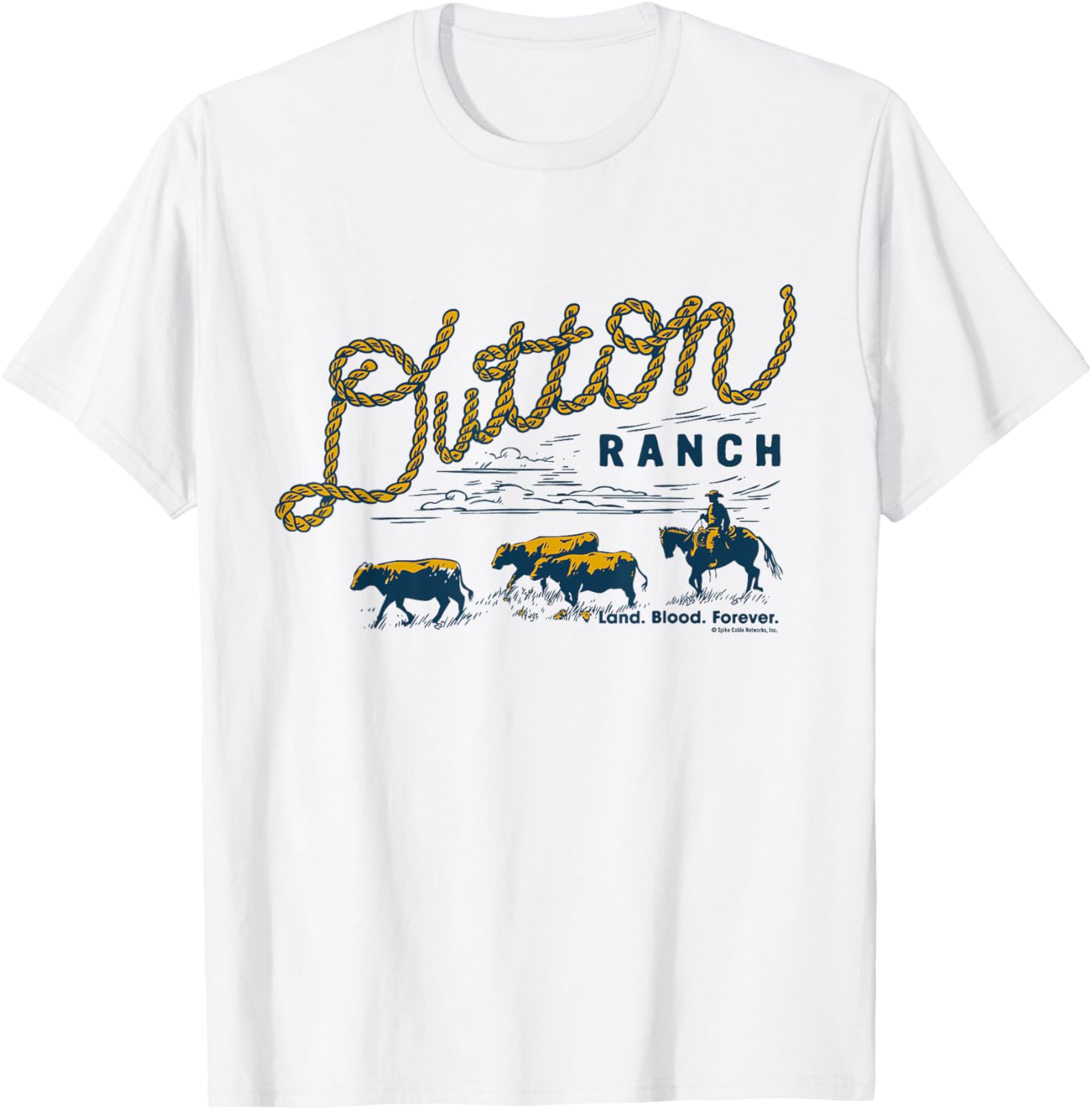 Yellowstone Dutton Ranch Rope T-Shirt - Official Licensed Apparel - 5