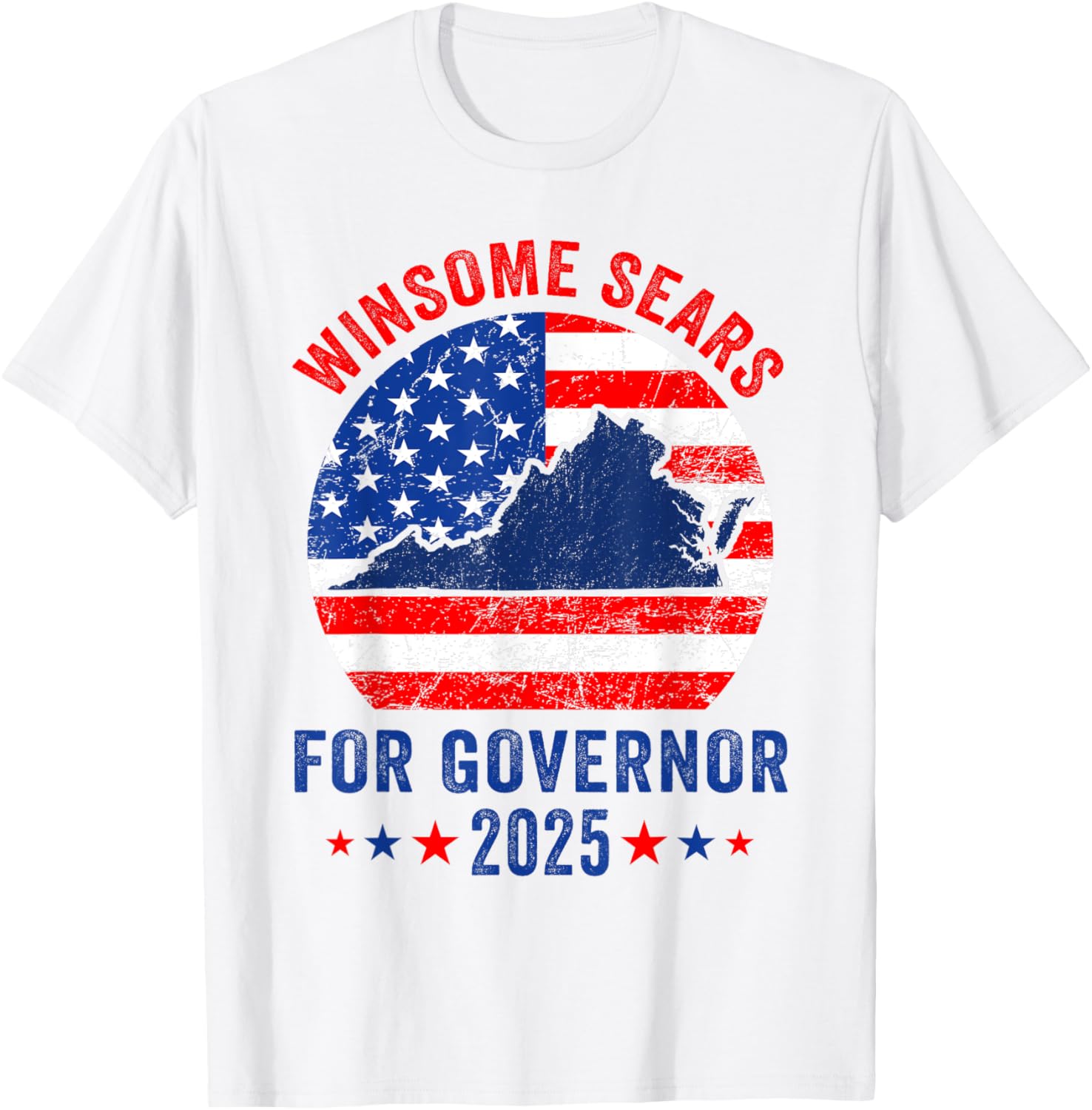 Winsome Sears Virginia Governor Election 2025 Republican T-Shirt for Supporters - 16