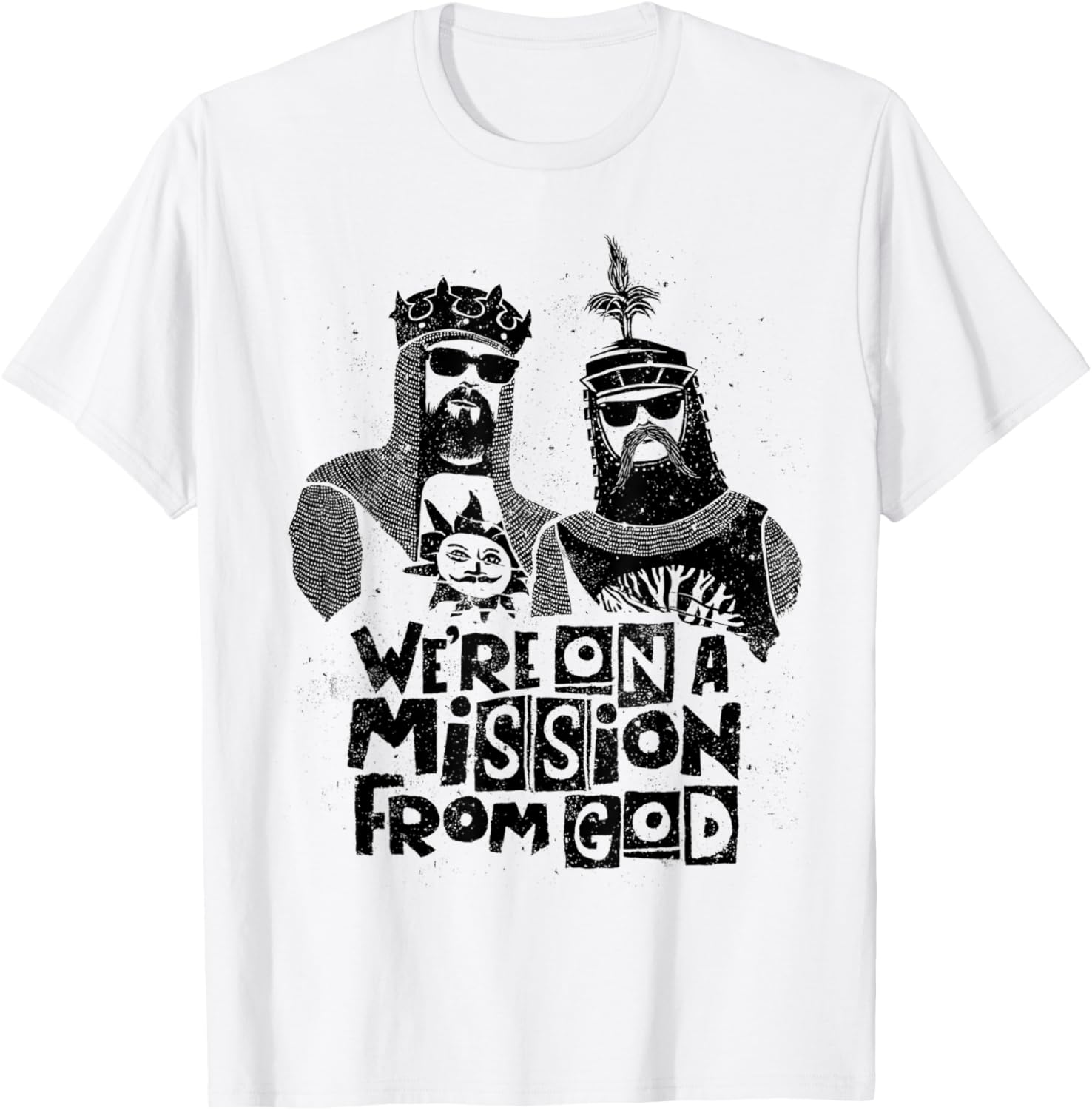 Brethren We're on Mission from God T-Shirt for Music and Movie Fans - 3