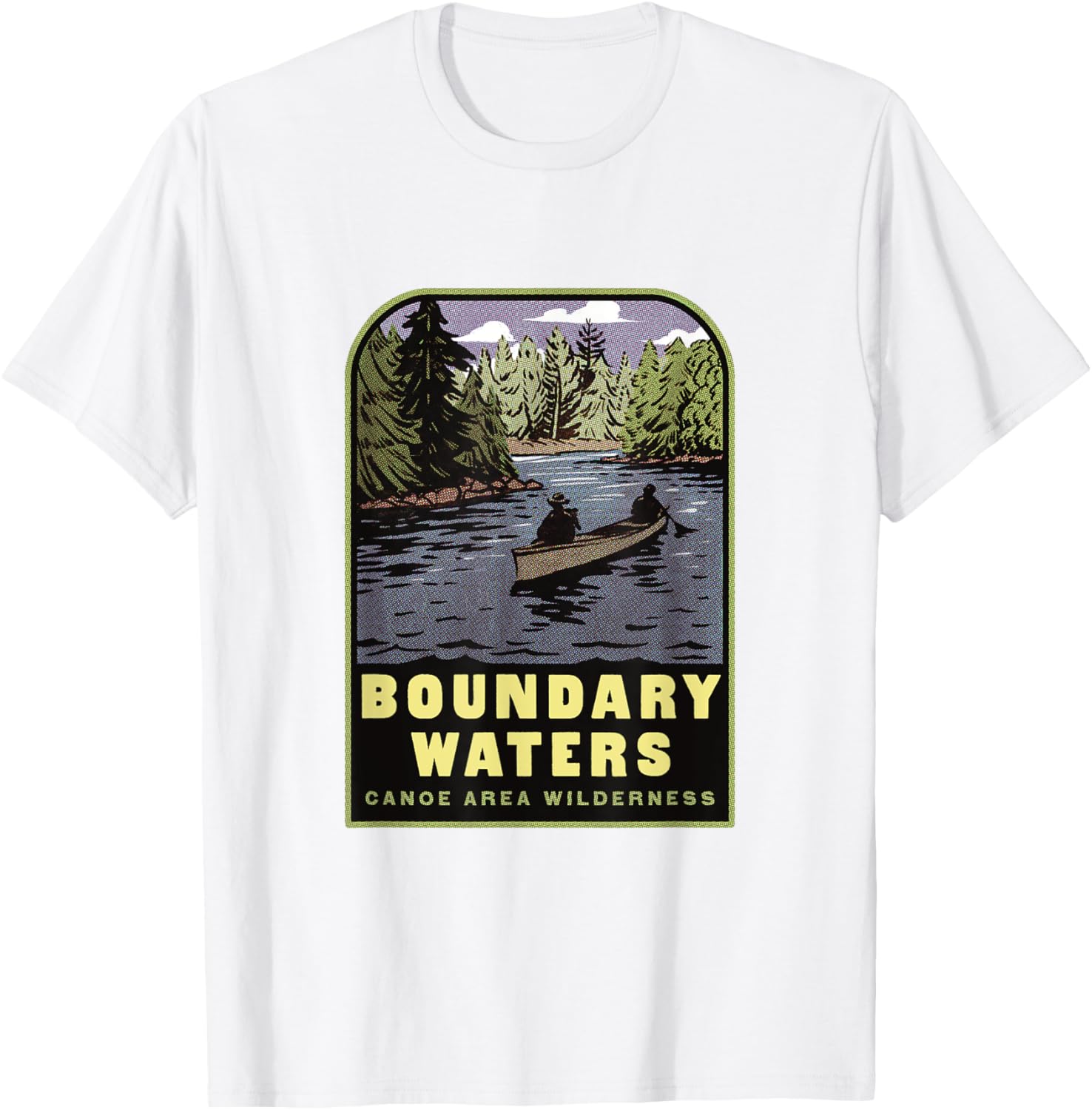 Boundary Waters Canoe Area Minnesota T-Shirt for Outdoor Adventures - 16