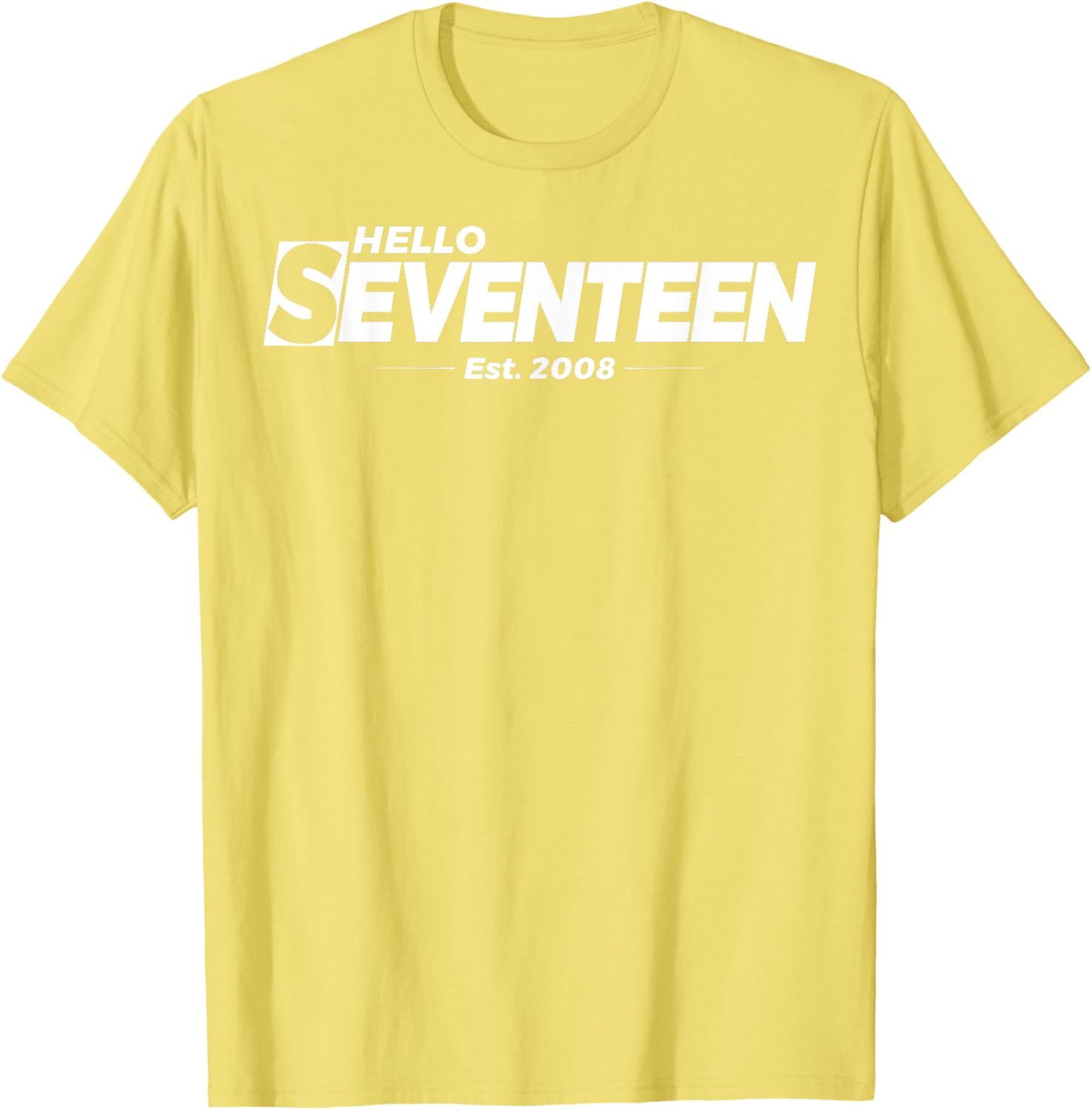 Hello Seventeen Birthday T-Shirt for 17th Birthday Celebration Gifts - 9