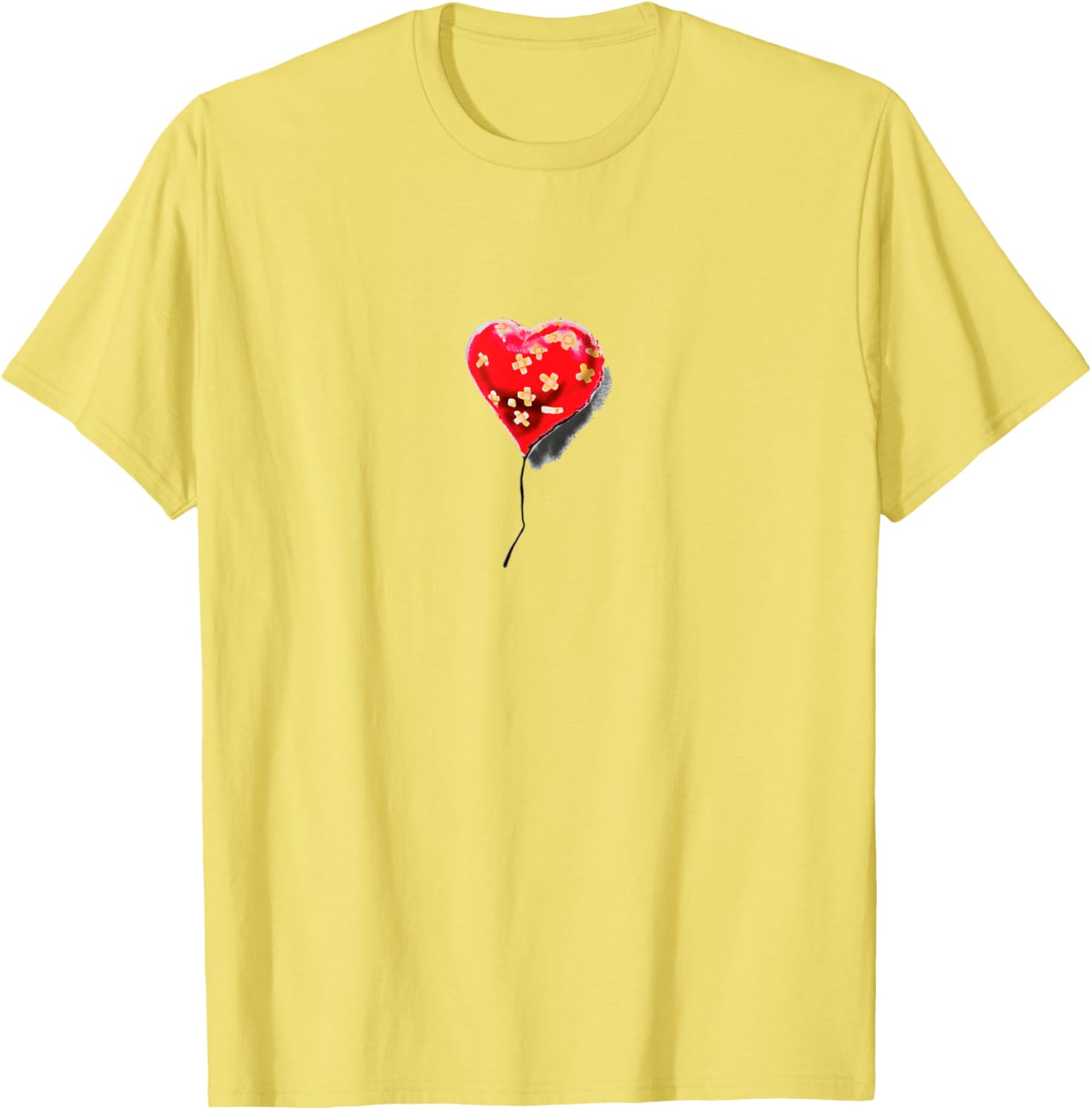 APOH Valentine's Banksy Love Hurts T-Shirt for Trendy Style - 2