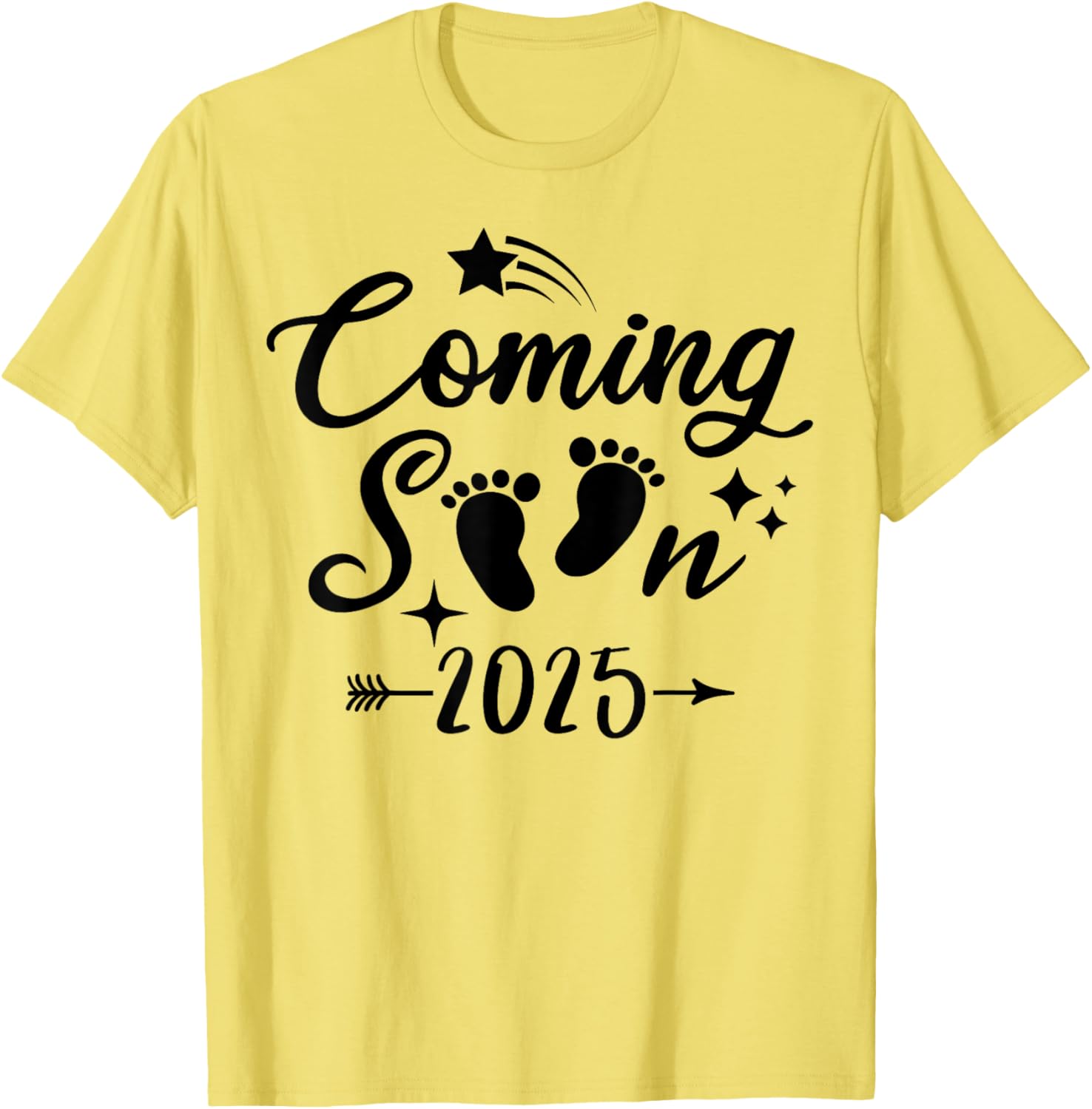 Baby Coming Soon 2025 Newborn Reveal T-Shirt for Expecting Parents - 12