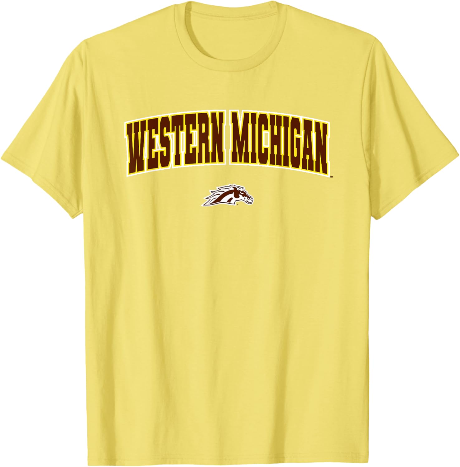 Western Michigan University Broncos Arch Logo T-Shirt for Fans and Students - 1
