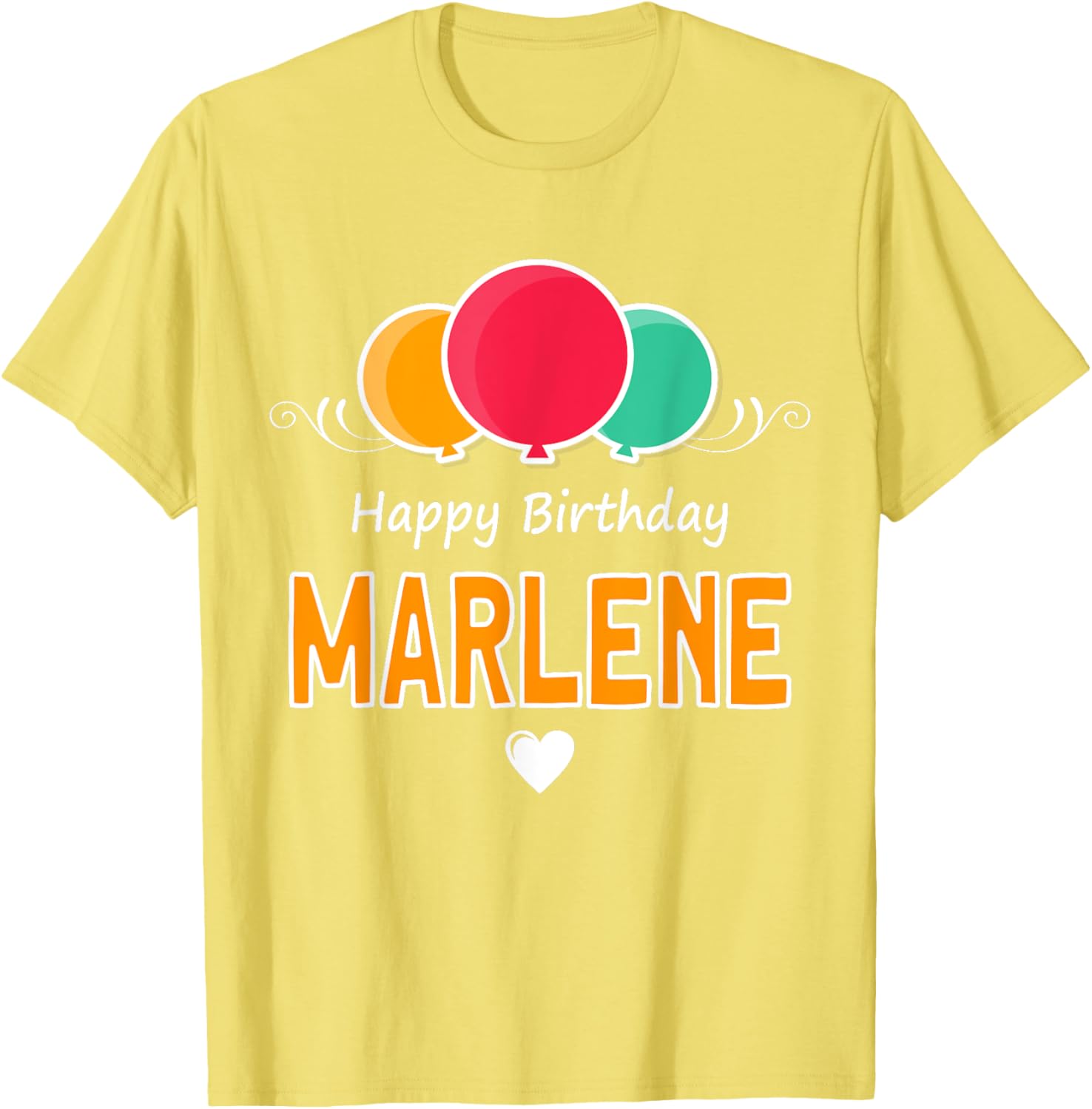 Happy Birthday Marlene T-Shirt Fun Gift for Celebrating Special Days - 4