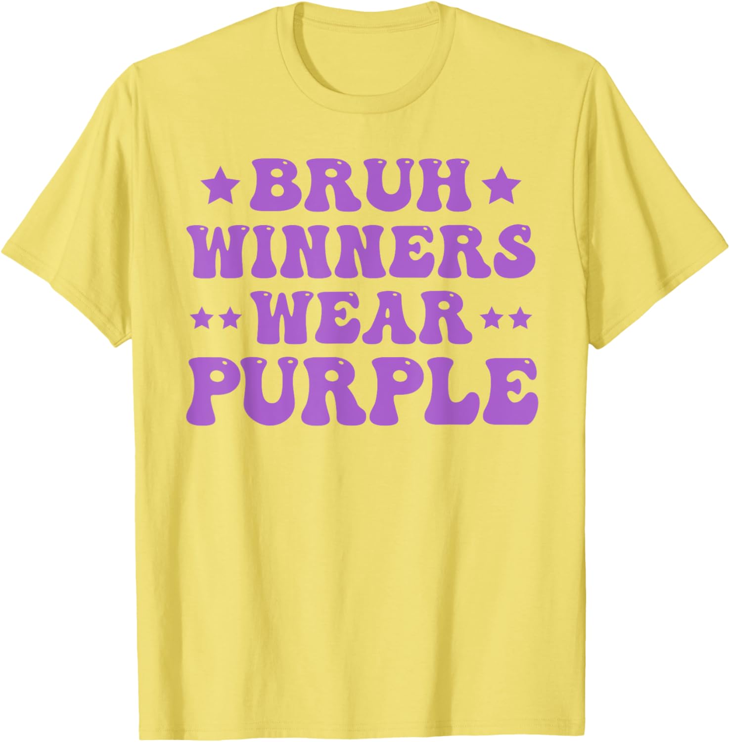 Winners Wear Purple Camp Team Spirit Week Matching T-Shirt for All Ages - 11
