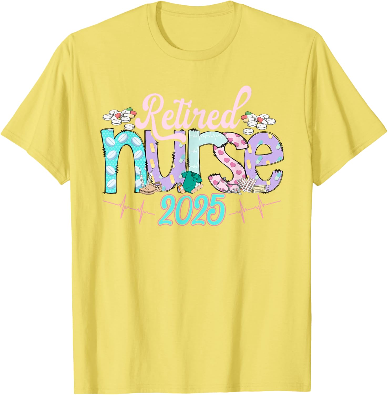 Tie Dye Retired Nurse T-Shirt 2025 Perfect Gift for Nurses - 18
