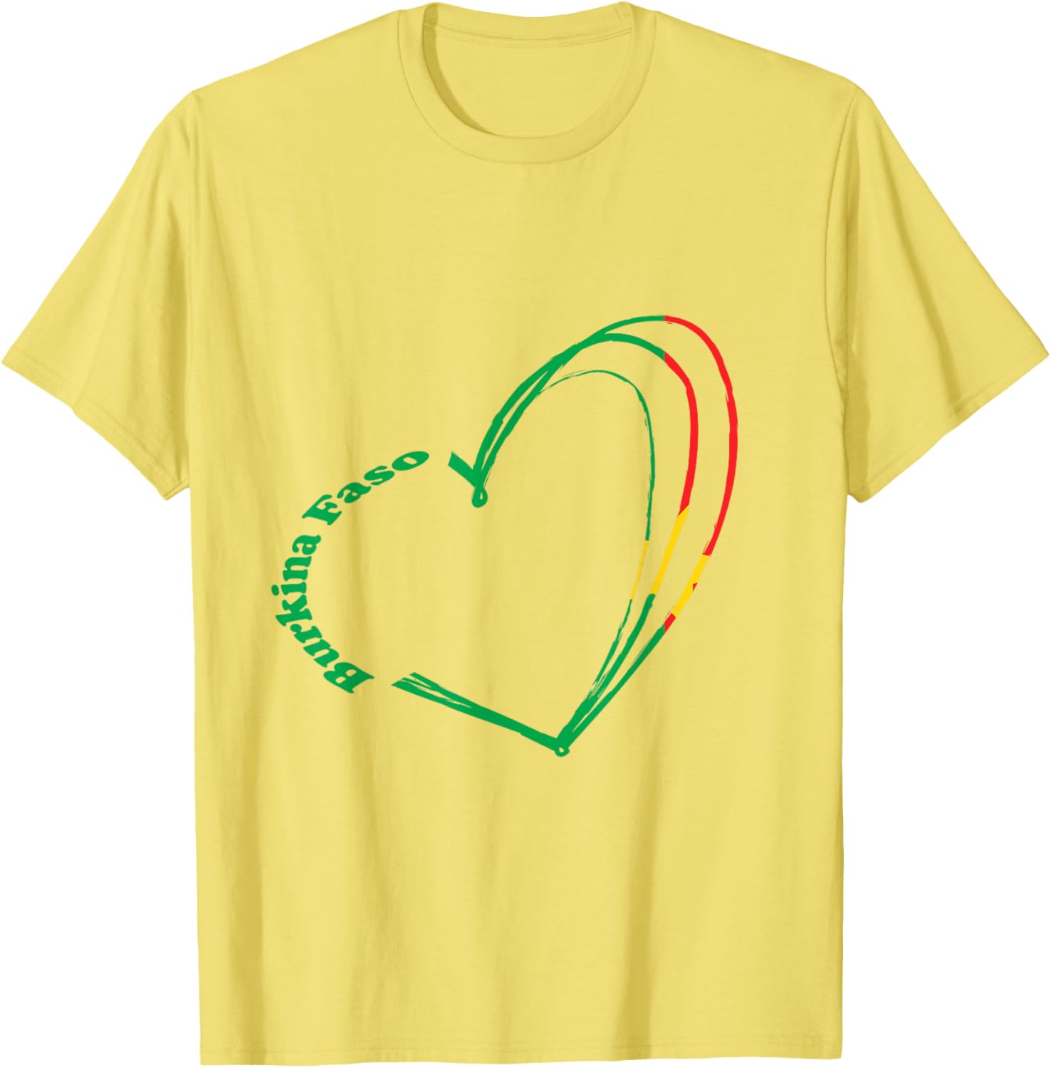 Burkina Faso Flag T-Shirt for Pride and Love of Burkina Faso - 5