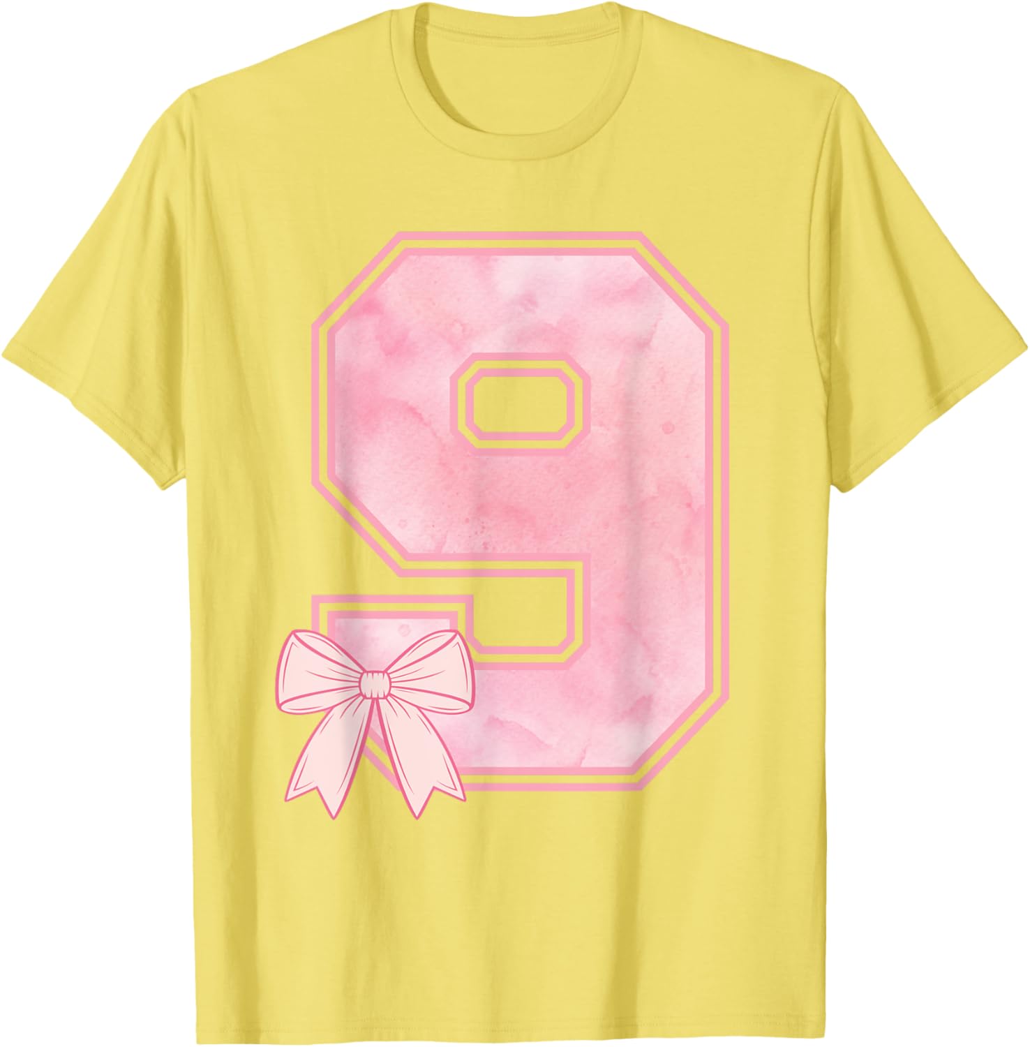 Adorable Pink Coquette Bow T-Shirt for 9 Year Old Birthday Girls - 13