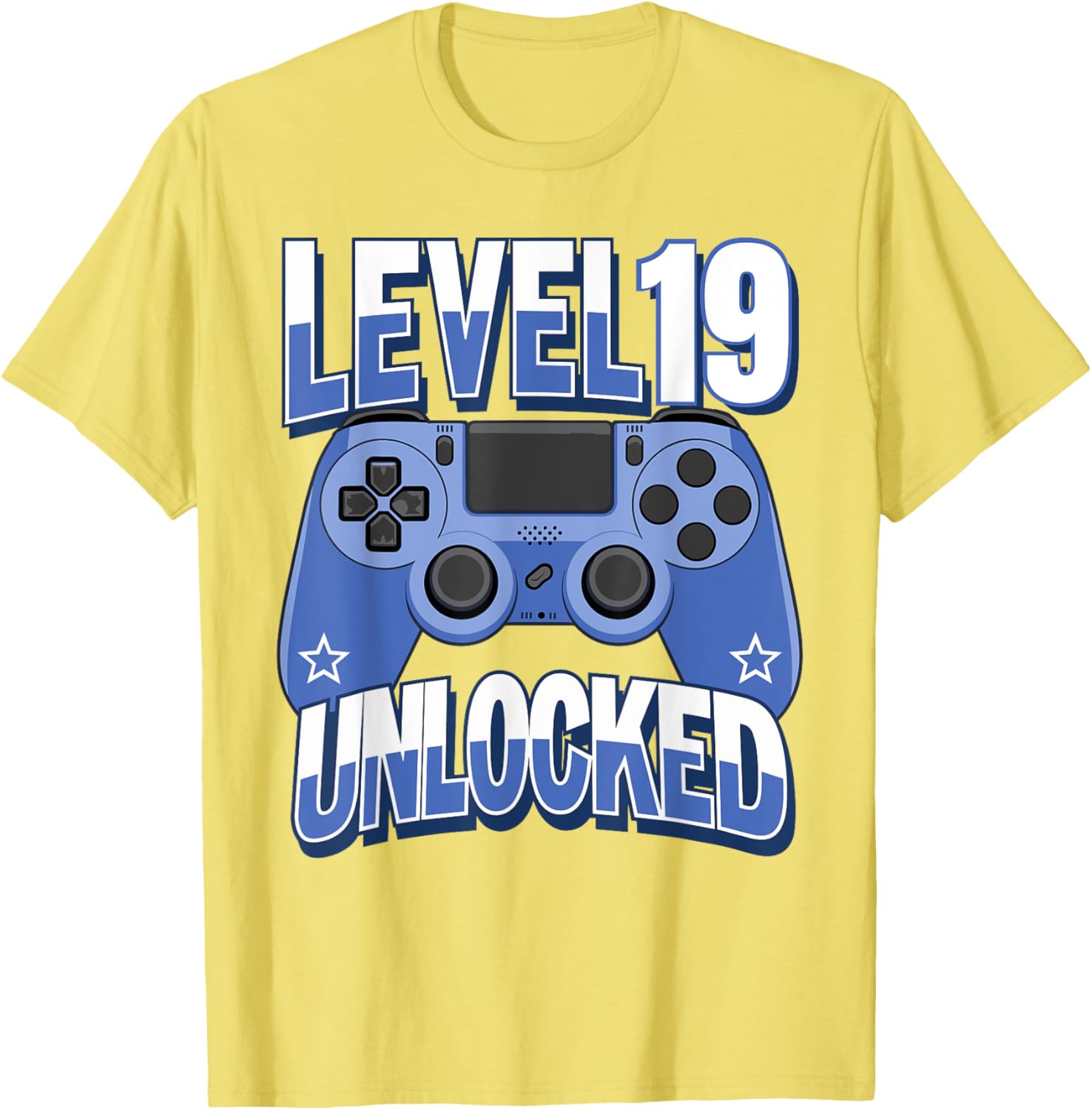 Funny Level 19 Unlocked Gamer T-Shirt for 19th Birthday Celebration - 6
