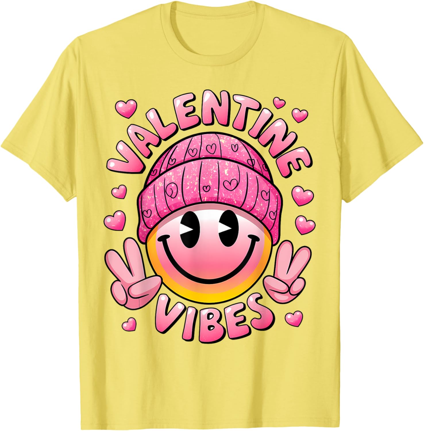 Valentine Vibes T-Shirt for Men, Women, and Kids - Perfect for Love Day - 2