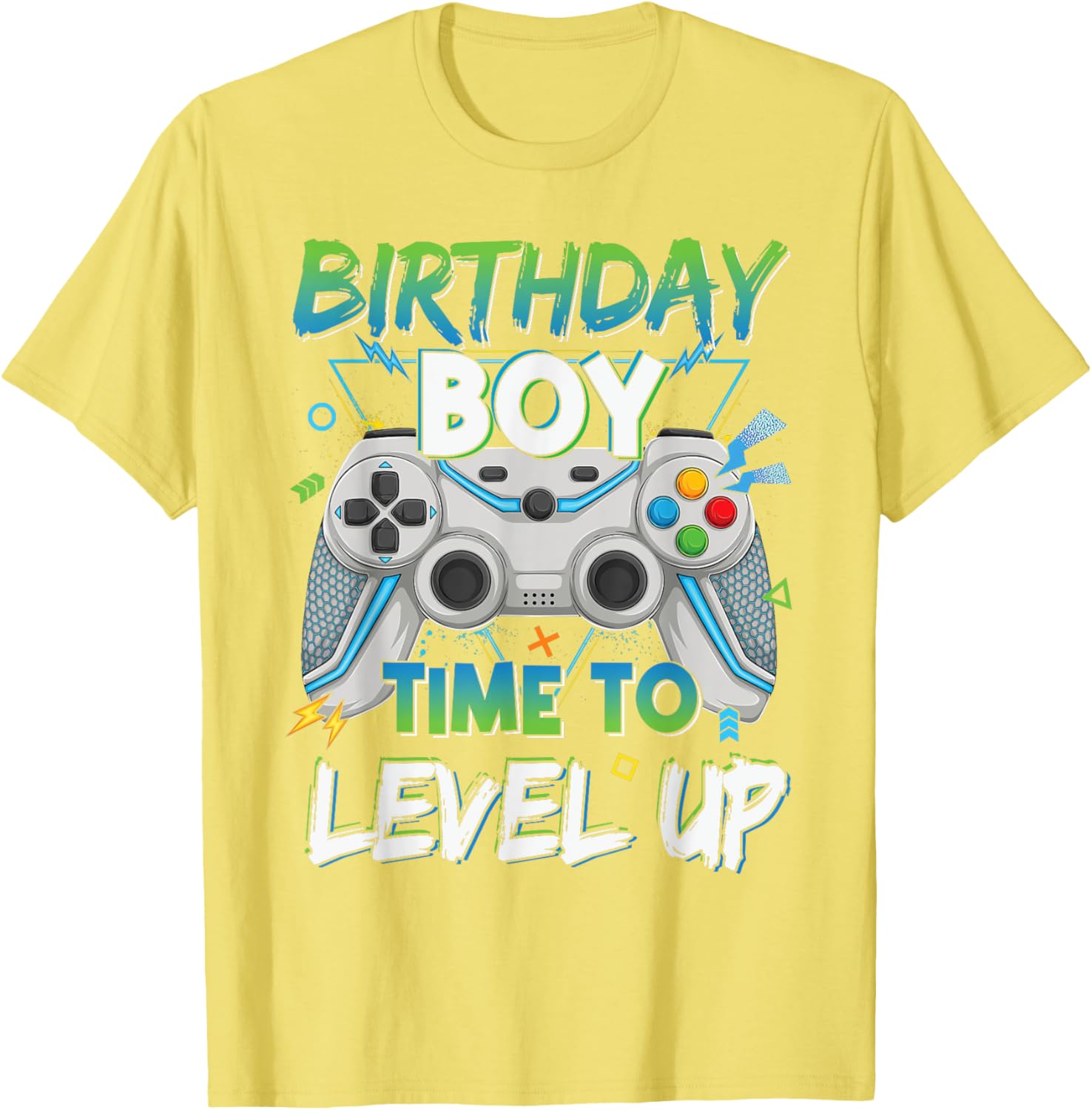 Level Up Gaming Birthday Boy T-Shirt for Young Gamer Boys - 20