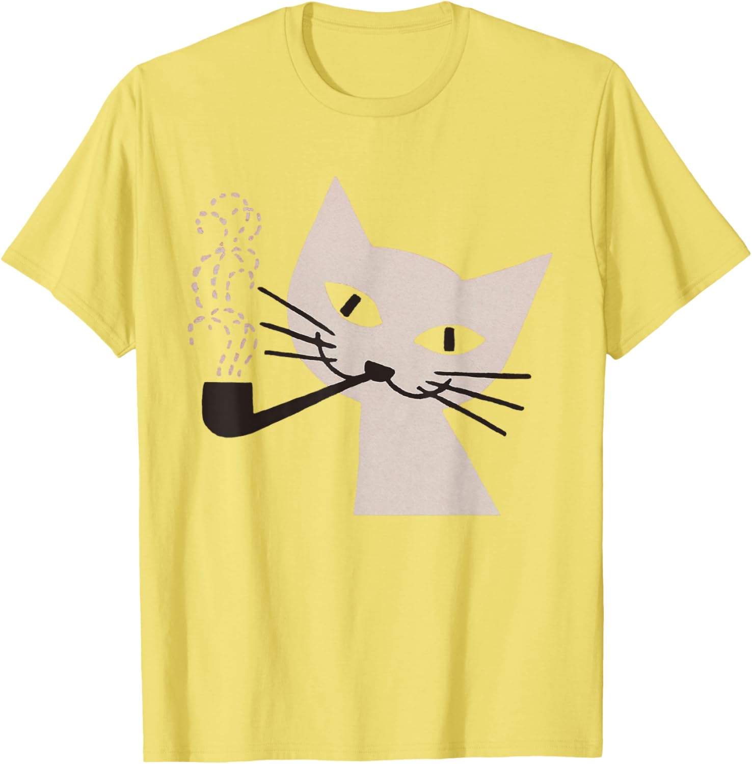 Retro 60s Vintage Cat Smoking Cigarette T-Shirt for Cool Cat Lovers - 6