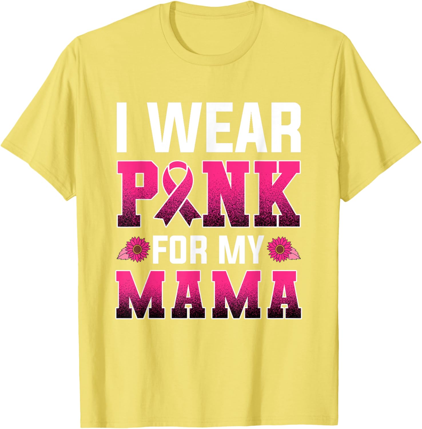 Breast Cancer Awareness Pink Ribbon T-Shirt for Women - Stylish Supportive Tee - 5