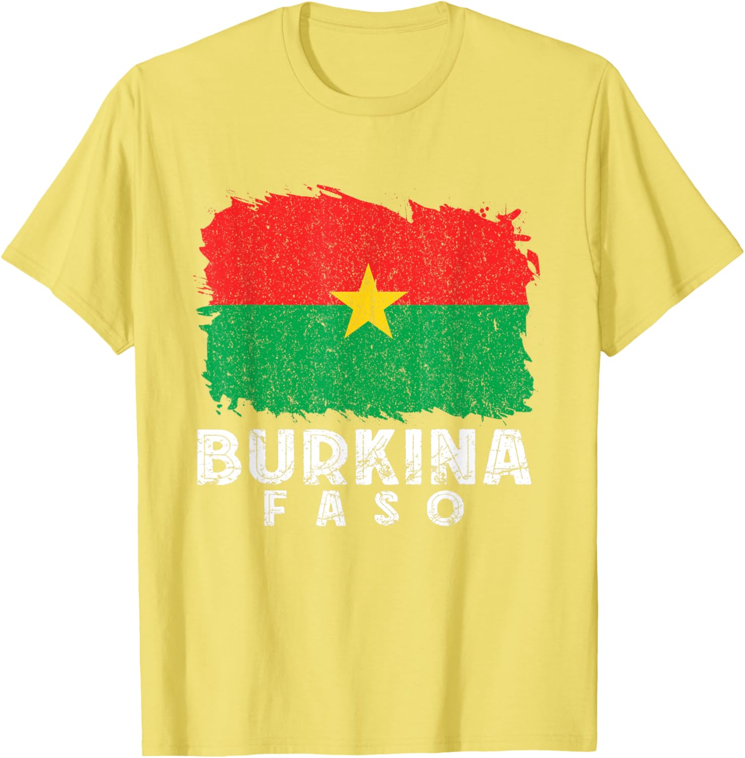 Burkina Faso Flag T-Shirt for Proud Burkina Fasoans - Stylish Apparel - 3