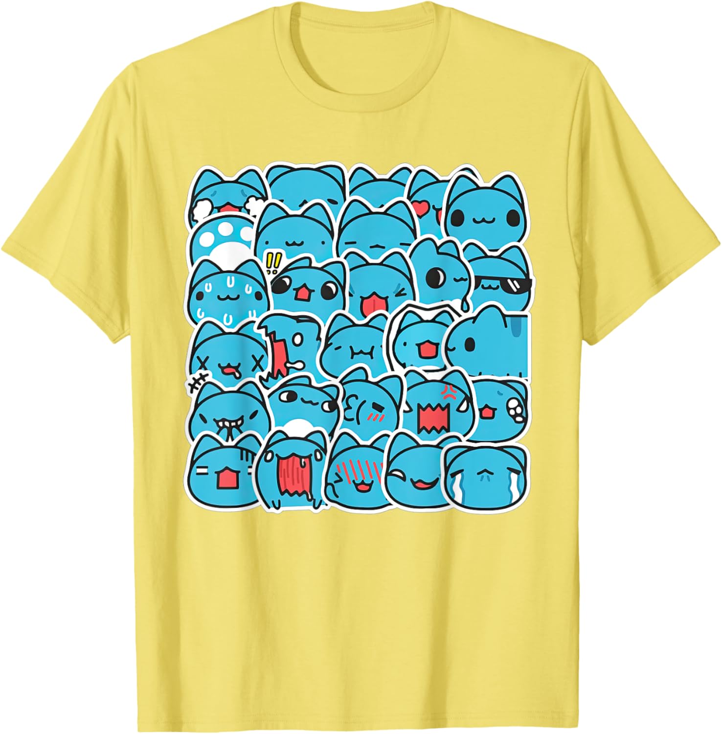 Adorable Bugcat Capoo T-Shirt for Cat Lovers - Cute & Comfy Style - 16