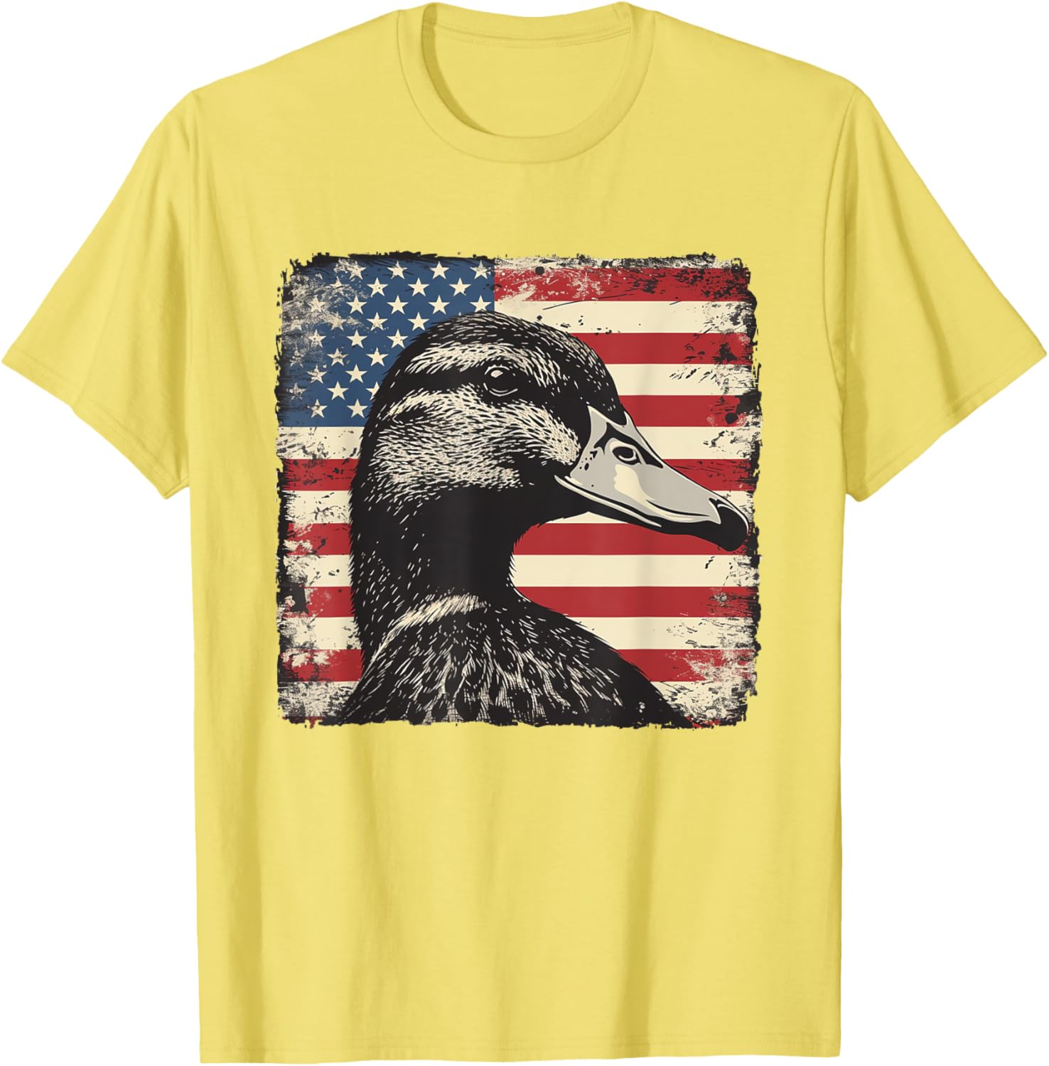 America Flag Duck Shirt for 4th of July | Fun Men's and Women's Tee - 25