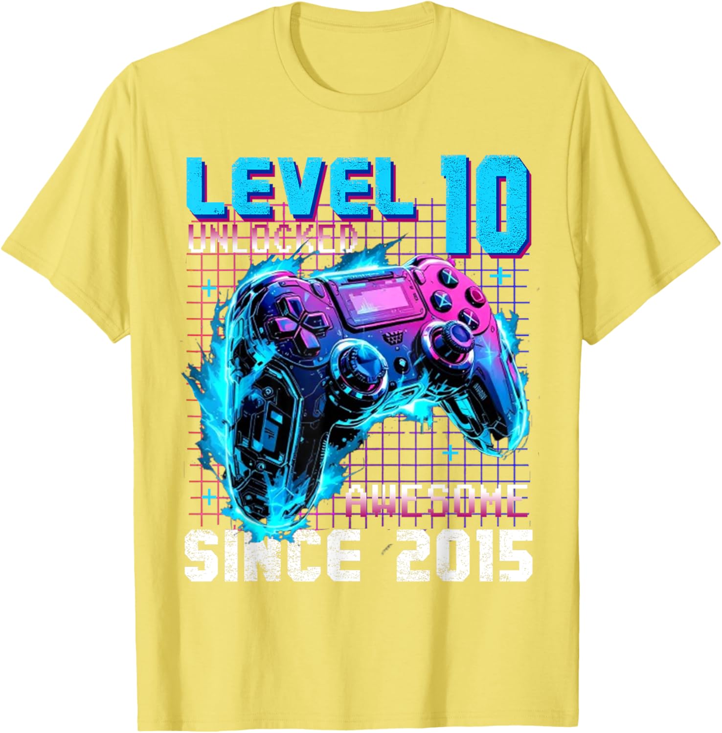 Level 10 Unlocked Gaming T-Shirt for 10th Birthday Celebration - 13