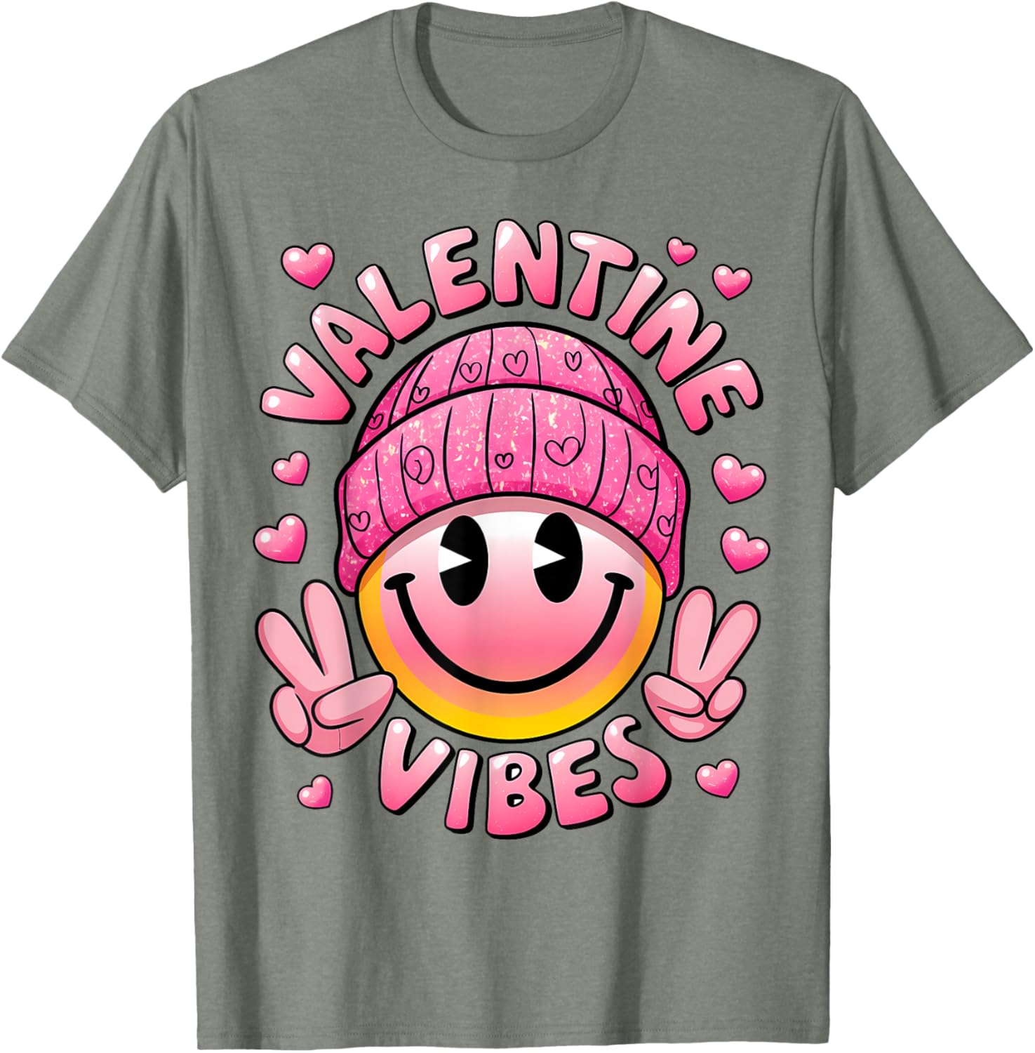 Valentine Vibes T-Shirt for Men, Women, and Kids - Perfect for Love Day - 25