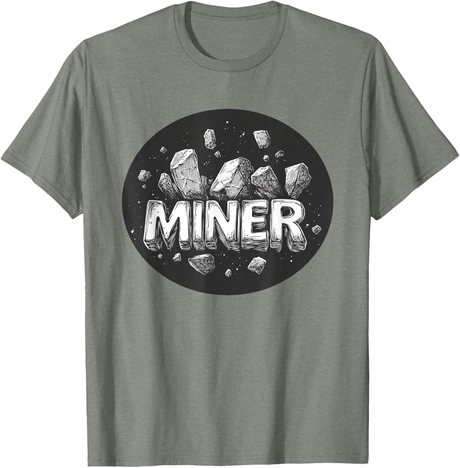 Awesome Miner Speech Costume T-Shirt for Mining Enthusiasts - 19