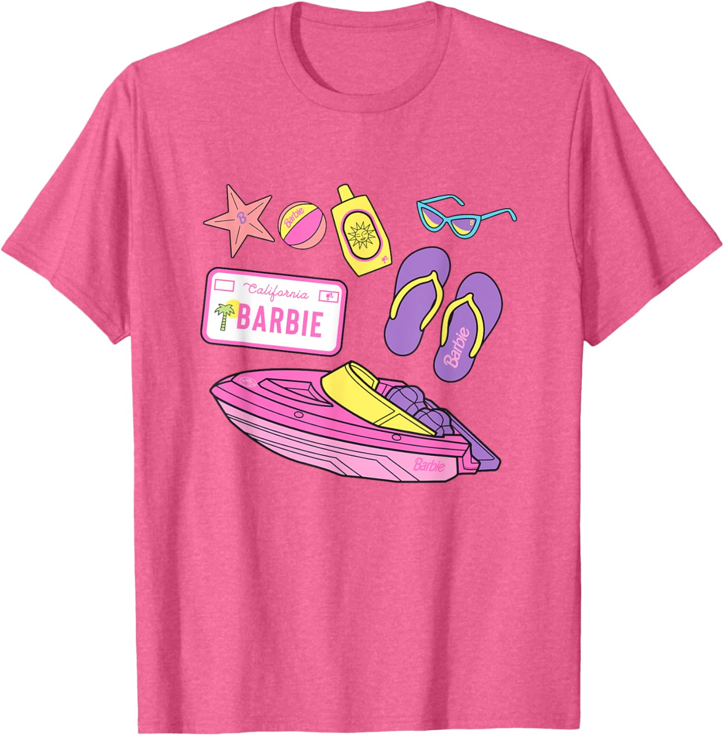 Barbie Icons of Summer T-Shirt for Fun Summer Style and Adventure - 8