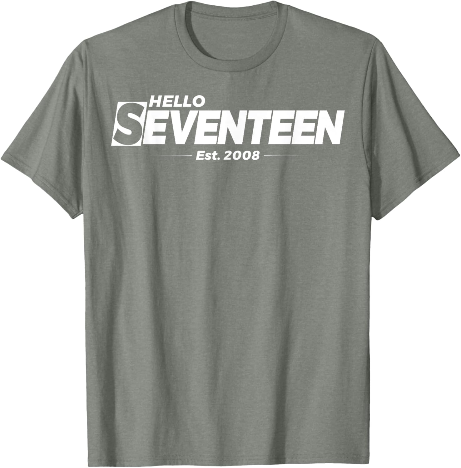 Hello Seventeen Birthday T-Shirt for 17th Birthday Celebration Gifts - 22