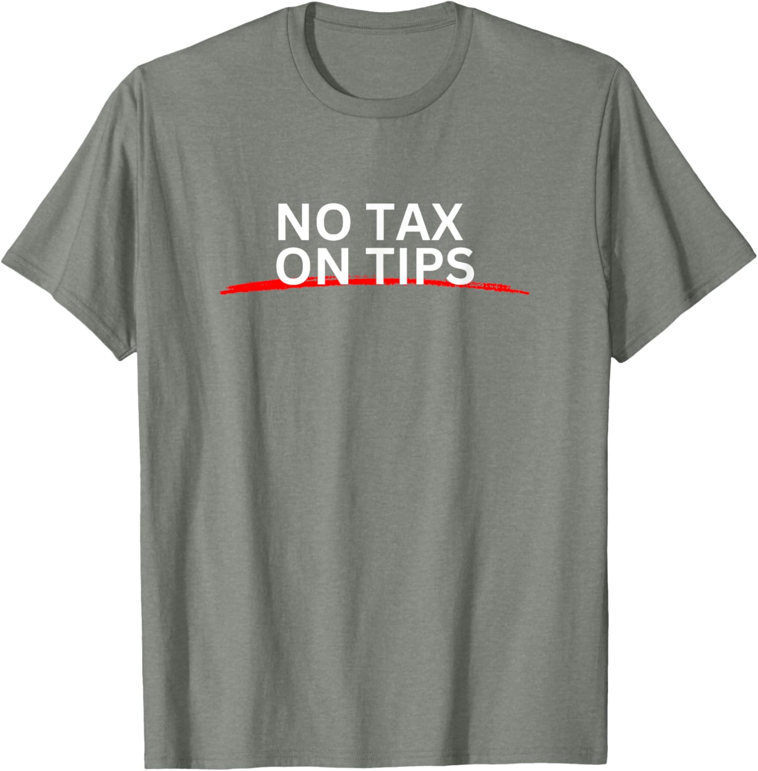 Tax Season No Tax On Tips T-Shirt for Fun and Casual Wear - 24