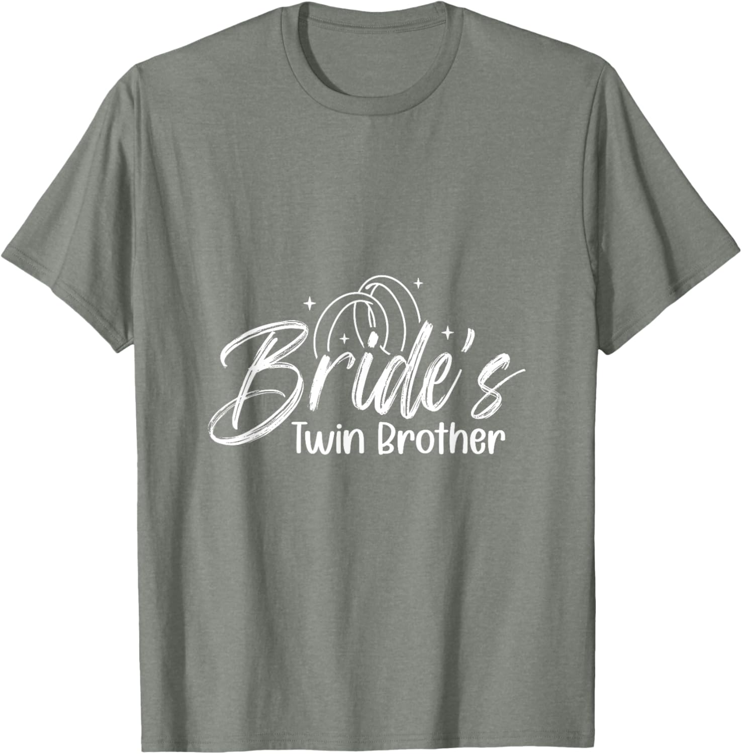 Bride's Twin Brother T-Shirt: Fun Fashion for Wedding Celebrations - 19