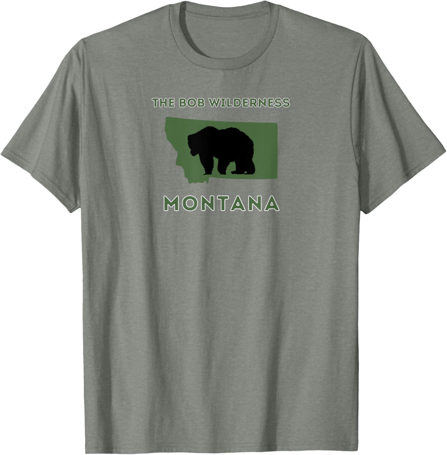 Bob Wilderness Montana T-Shirt for Nature Lovers - Stylish Outdoor Wear - 12
