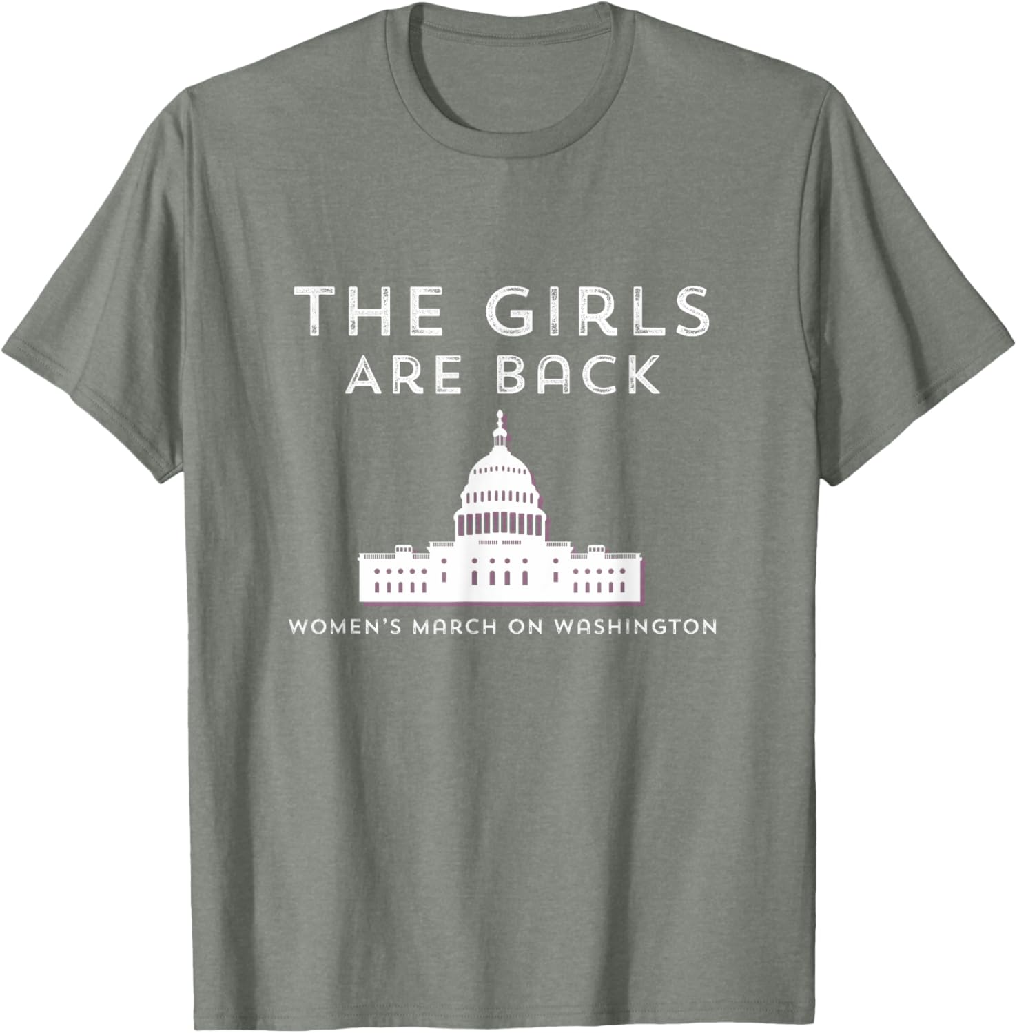 Women's March Girls Are Back in DC 2025 T-Shirt for Empowerment - 4
