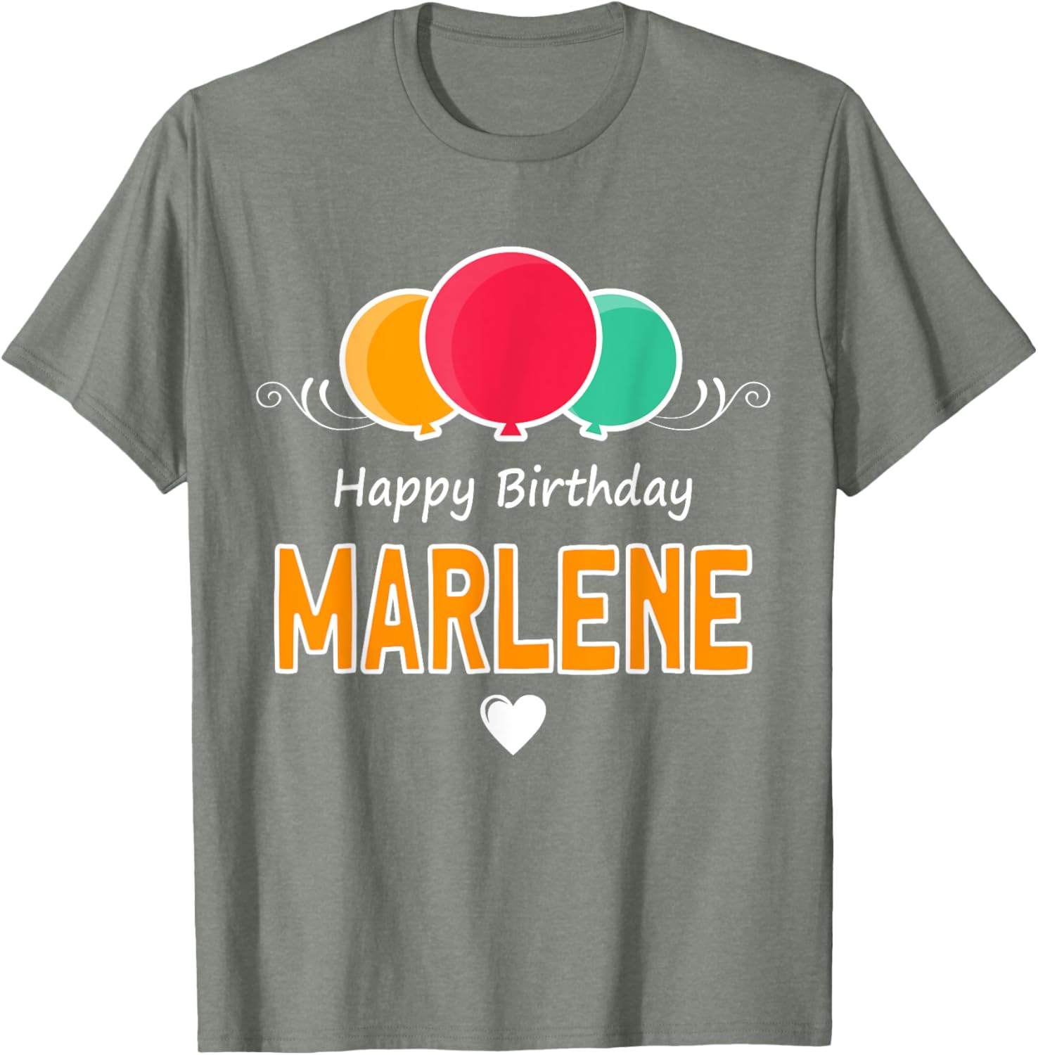 Happy Birthday Marlene T-Shirt Fun Gift for Celebrating Special Days - 8