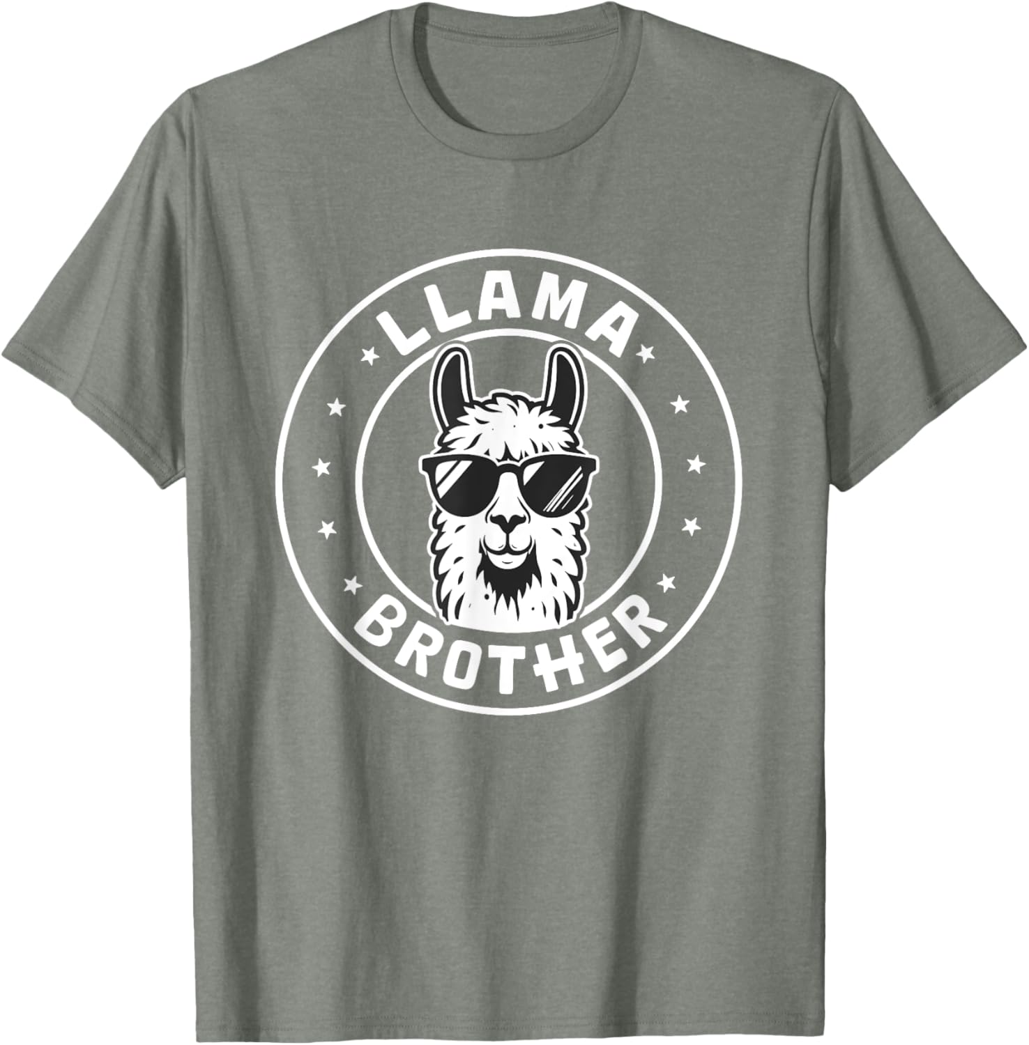 Alpaca Brother Llama Brother T-Shirt Fun Animal Graphic Tee for All Ages - 10