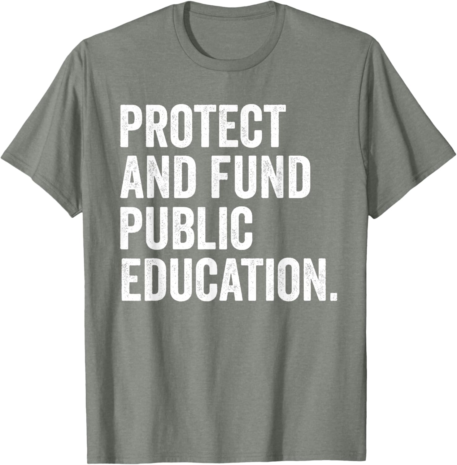 Support Education with Protect and Fund Public Schools T-Shirt - 7