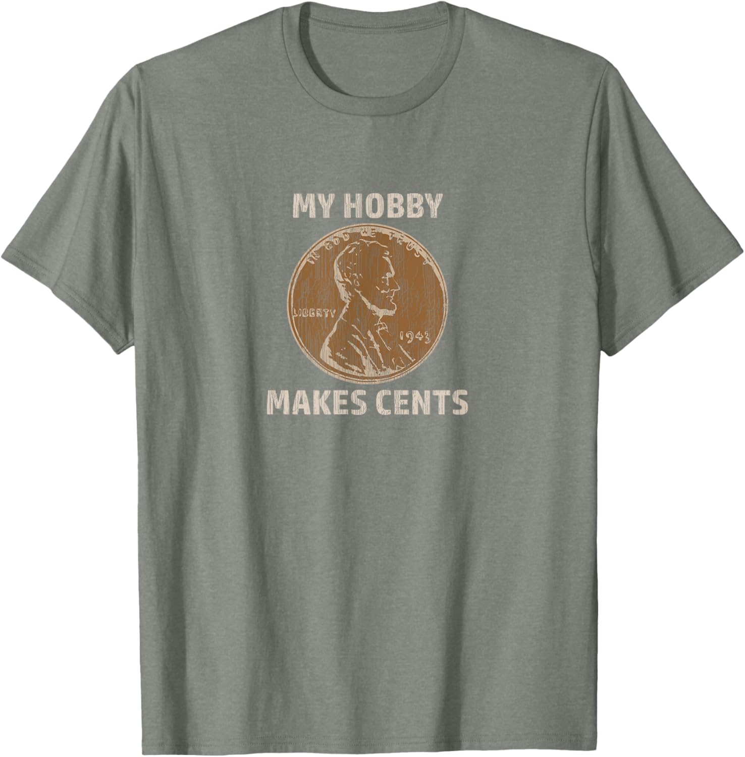 Coin Collector Numismatics T-Shirt for Men - Makes Cents Fashionable Wear - 13