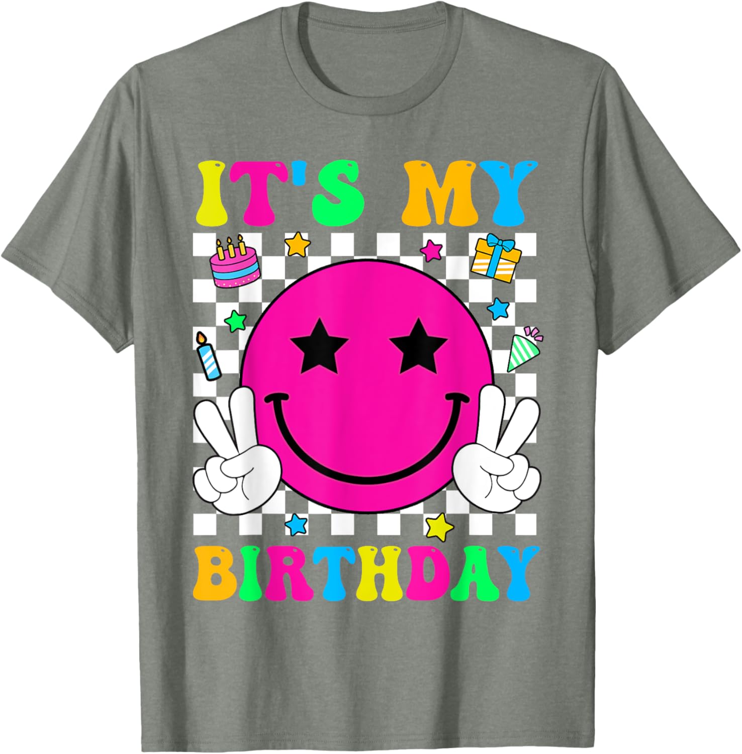Groovy It's My Birthday T-Shirt for Men, Women, Teens, and Kids - 15