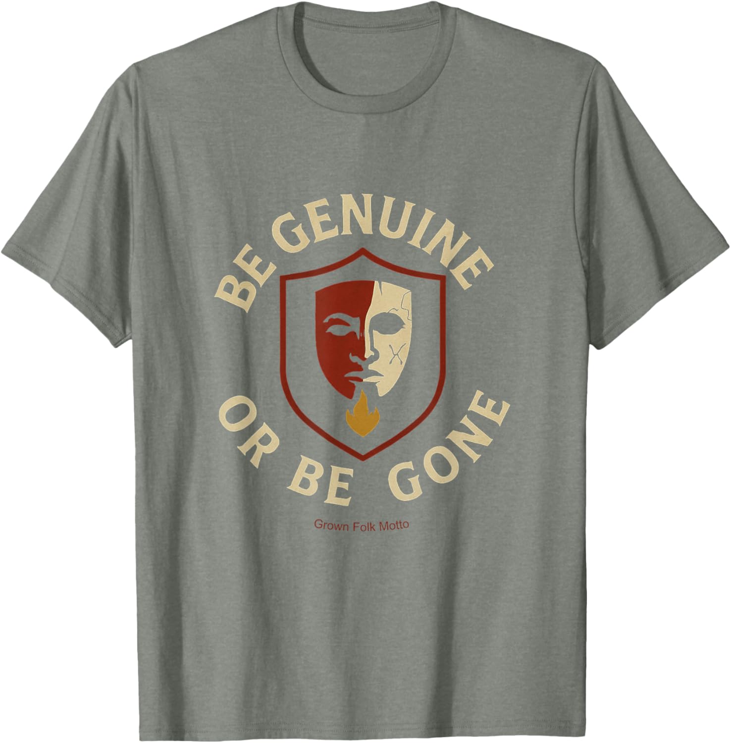 Be Genuine or Be Gone Motivational T-Shirt for Inspiring Style - 12