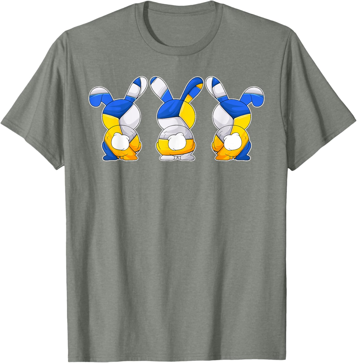 Funny Volleyball Easter Bunnies T-Shirt for Men and Boys Celebrating Easter - 8