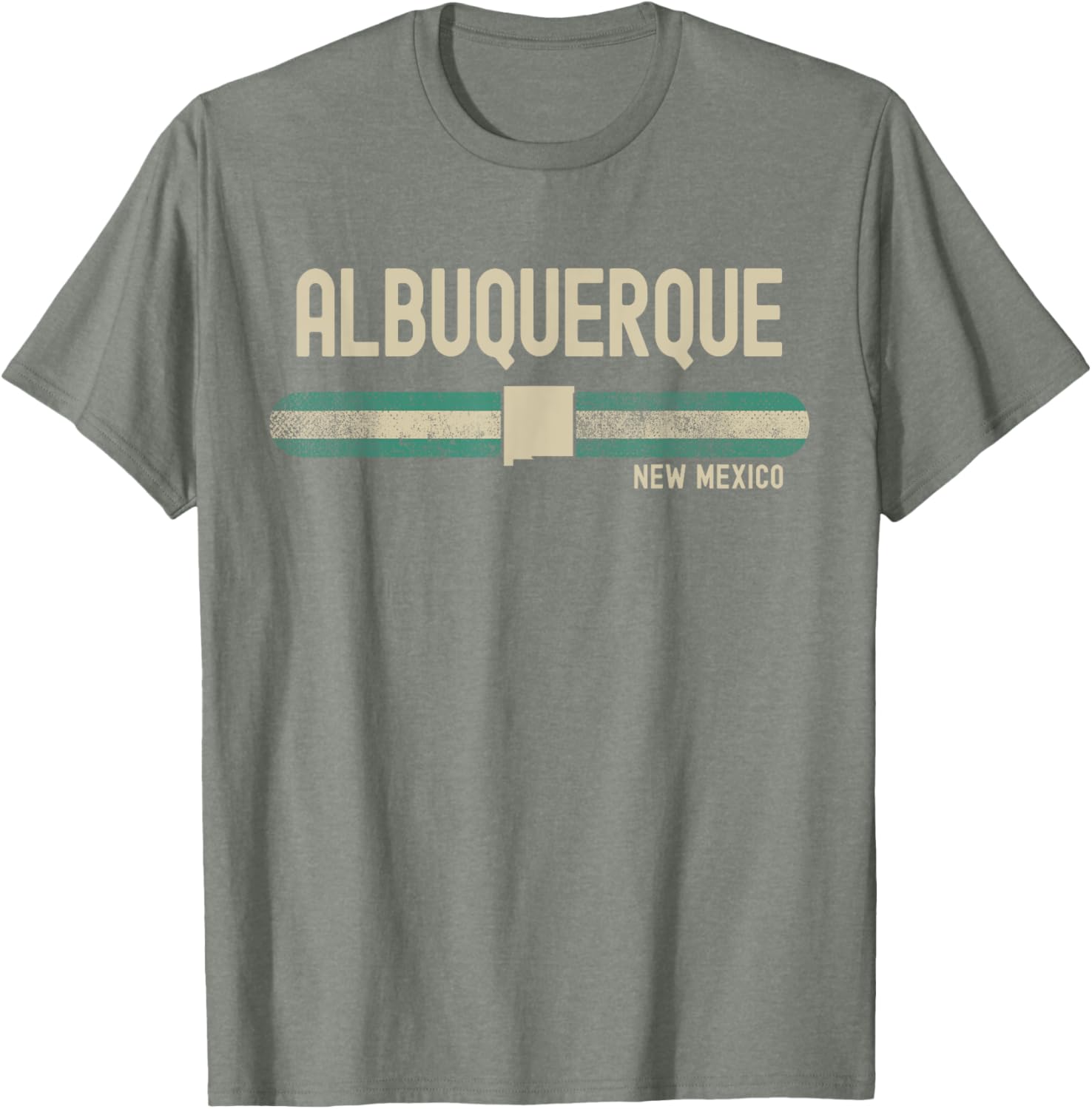 Albuquerque New Mexico 80s Style T-Shirt for Trendy Travelers - 12