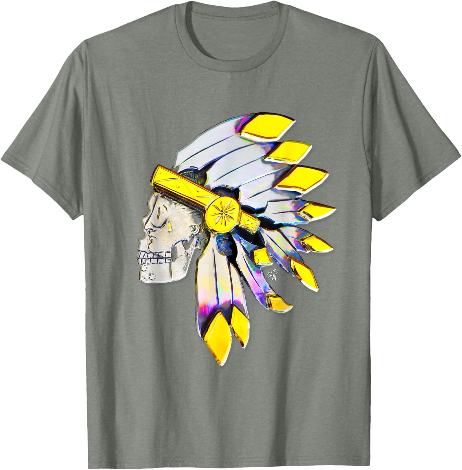 Bad Bronc Unisex Black Skull Graphic Crew Neck T-Shirt for Western Style - 9