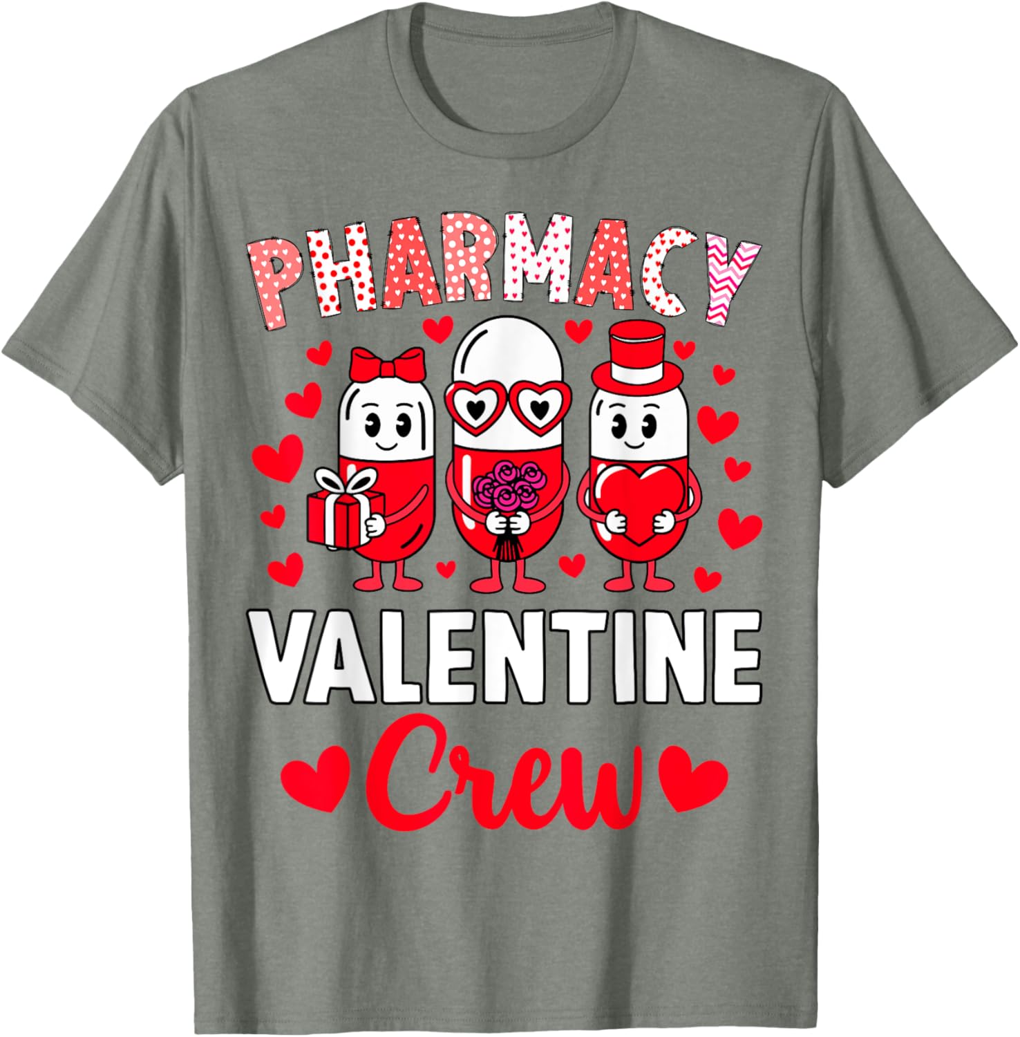 Valentine Pharmacy Tech T-Shirt Perfect Gift for Pharmacy Lovers - 10