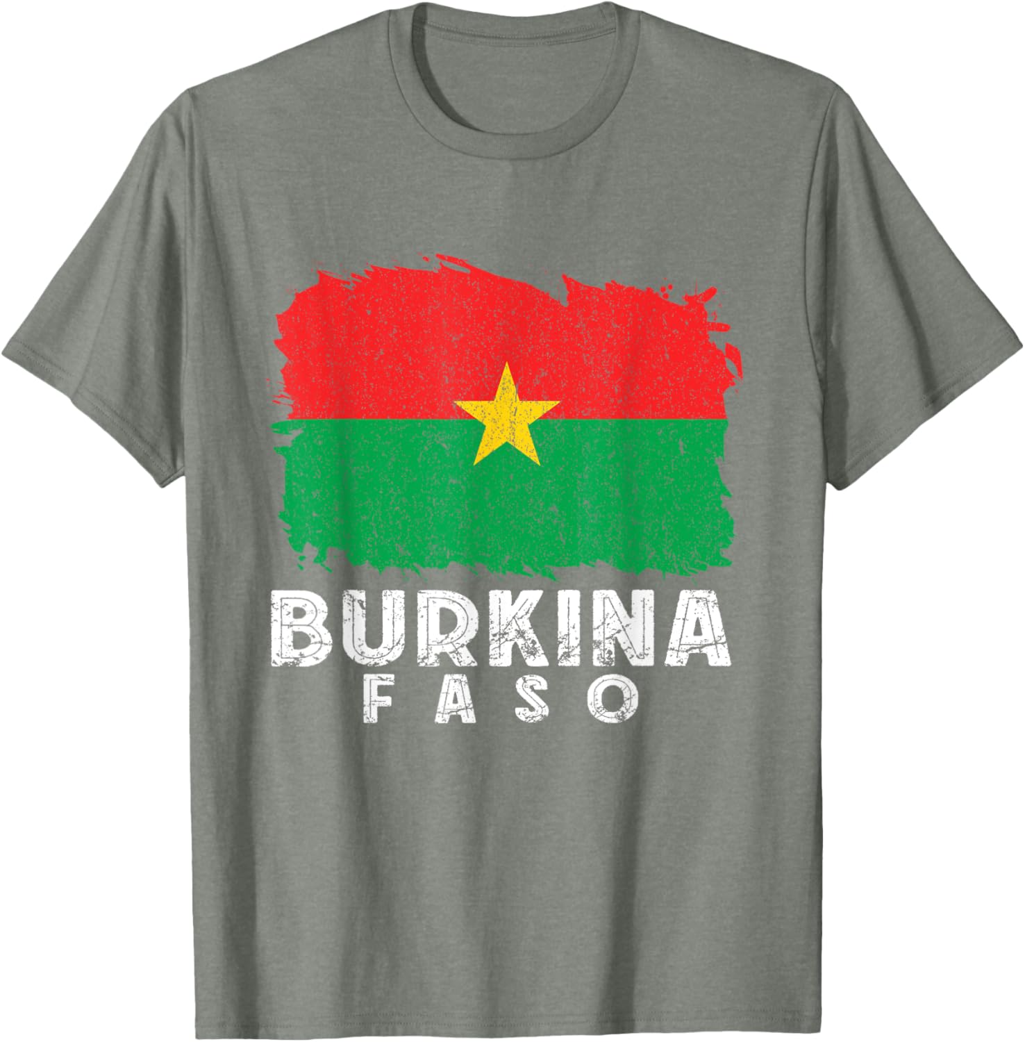Burkina Faso Flag T-Shirt for Proud Burkina Fasoans - Stylish Apparel - 19