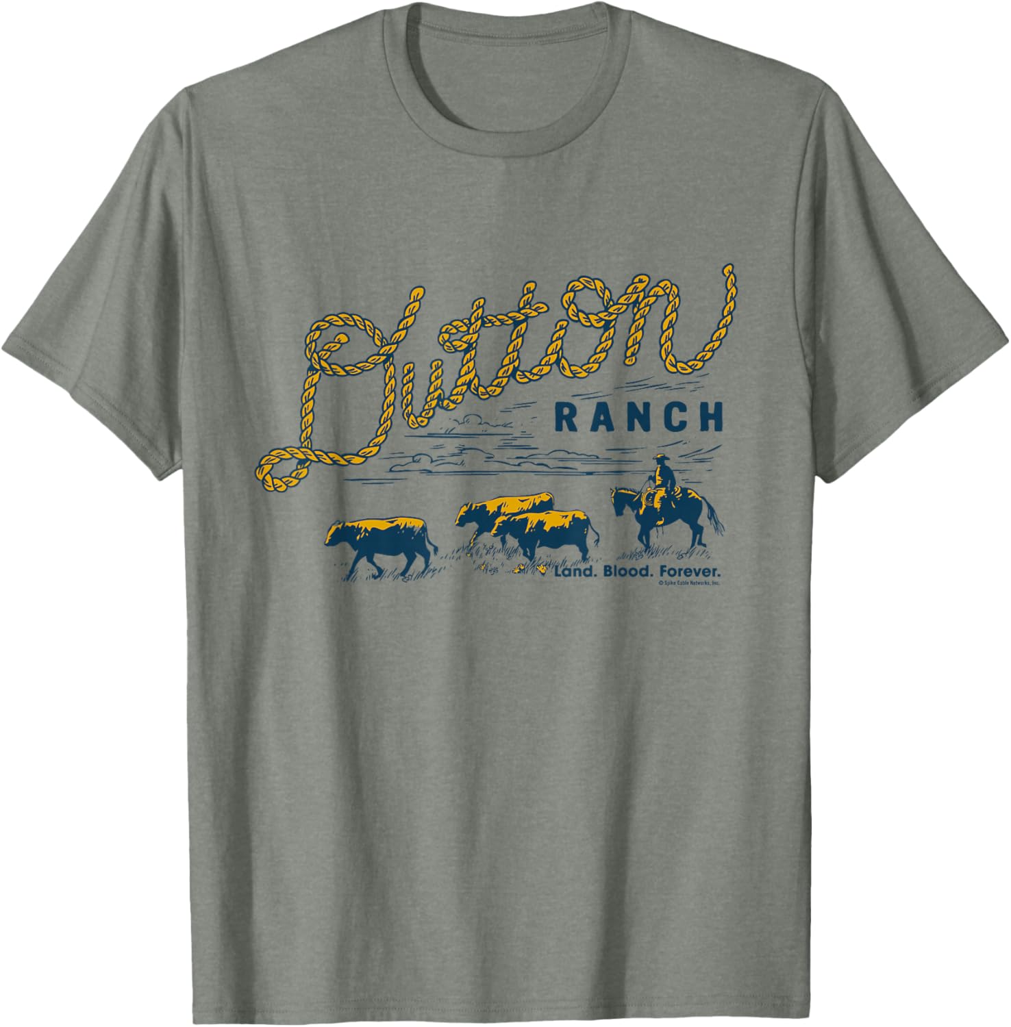 Yellowstone Dutton Ranch Rope T-Shirt - Official Licensed Apparel - 1