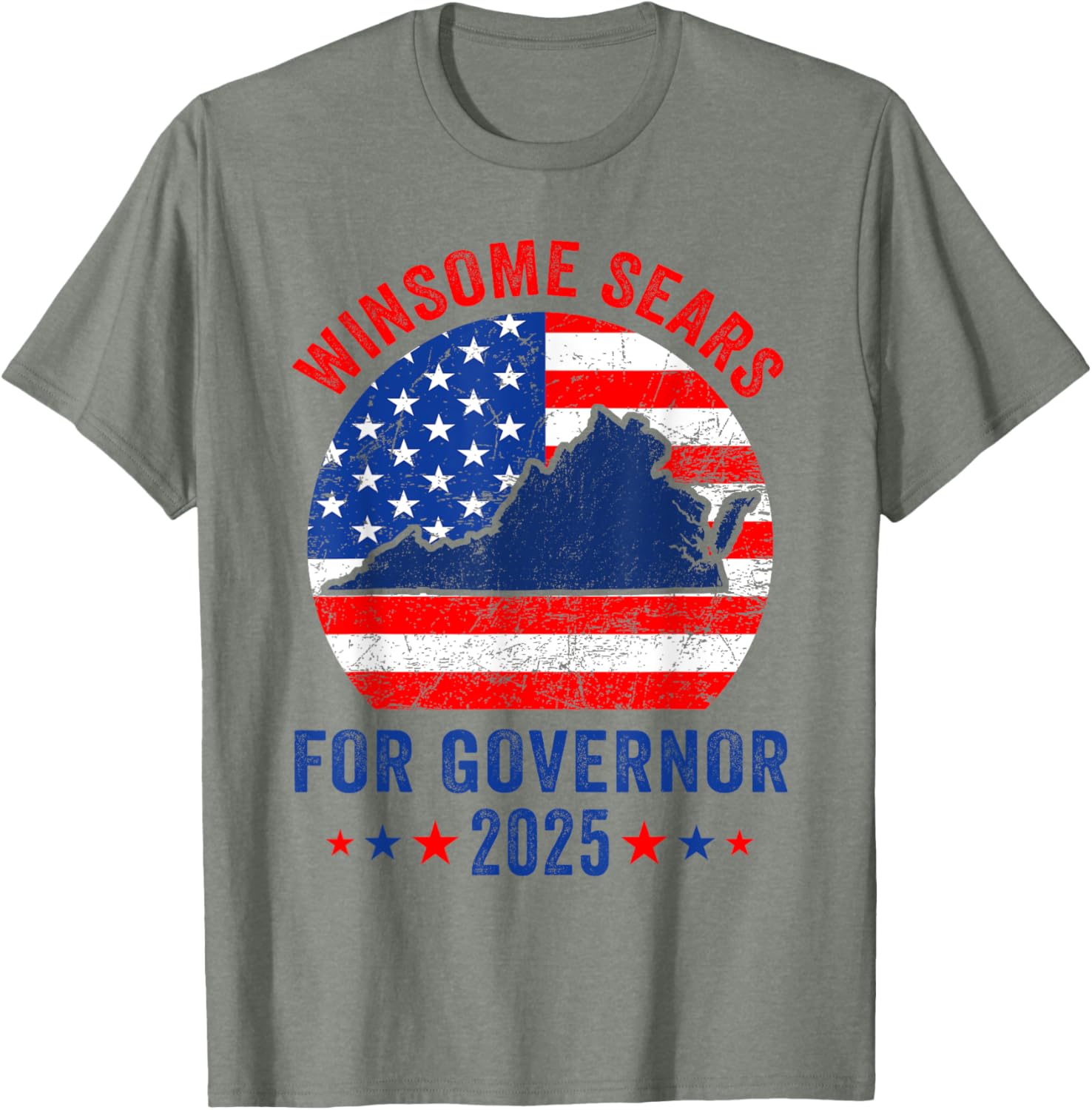Winsome Sears Virginia Governor Election 2025 Republican T-Shirt for Supporters - 9