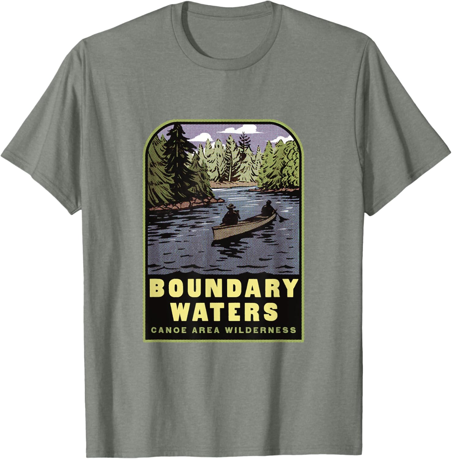 Boundary Waters Canoe Area Minnesota T-Shirt for Outdoor Adventures - 4