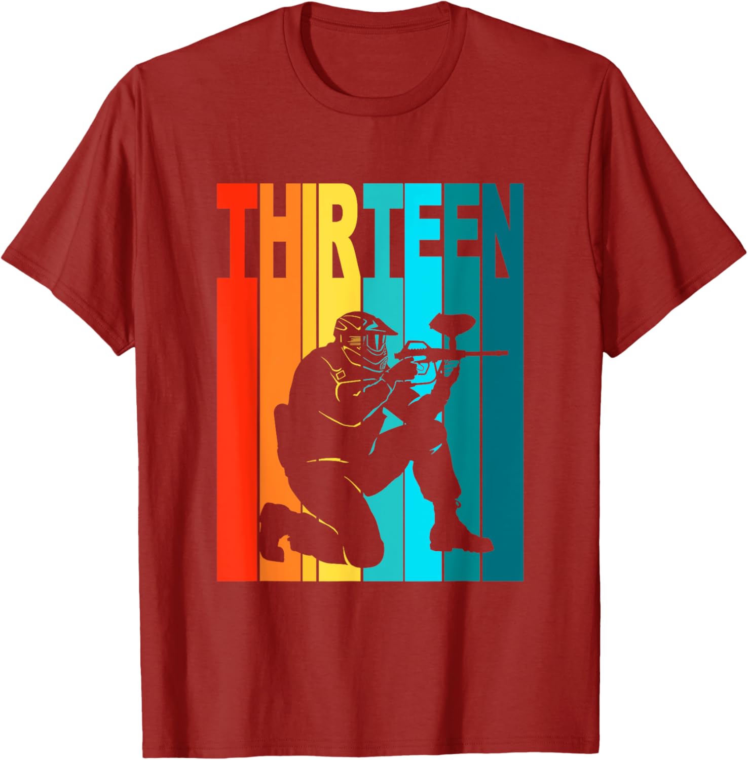 Cool 13th Birthday Paintball T-Shirt for Boys - Perfect Gift Idea! - 1